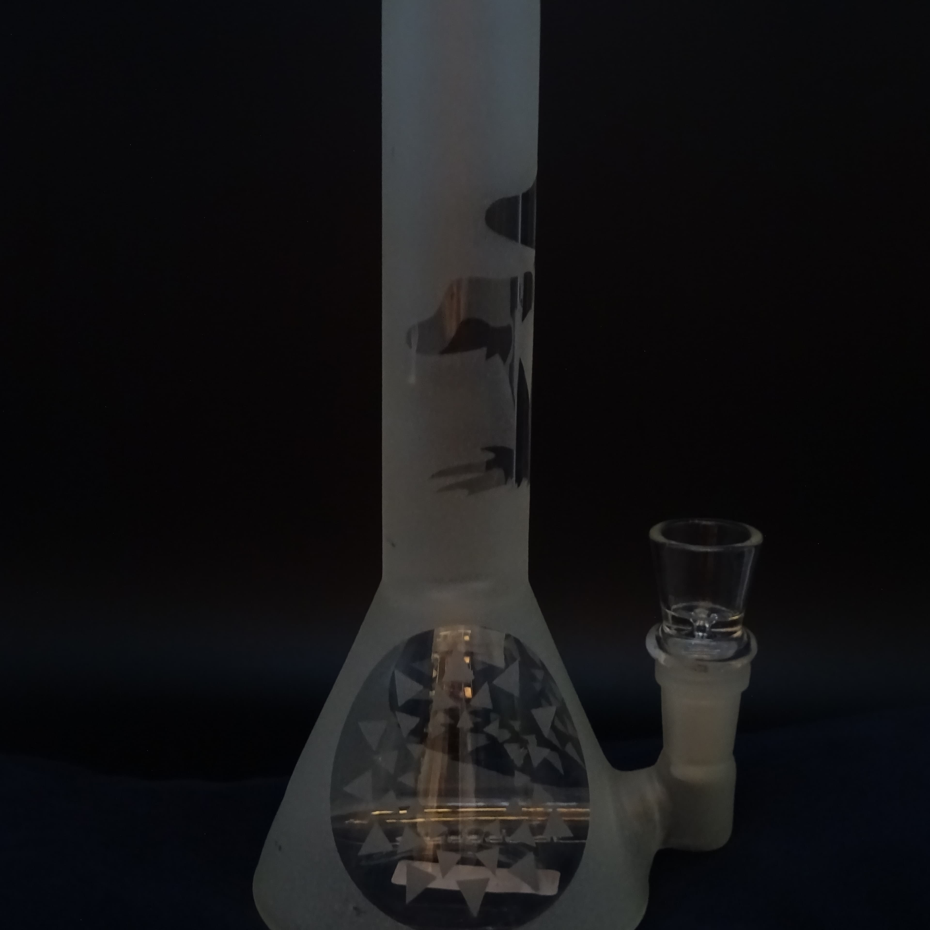 Glow-in-the-Dark Beaker Bong - 8" - - $49.99 - Accessories