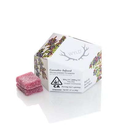 WYLD - Huckleberry Gummies - 100mg THC - Wyld -  - $11.99 - Edibles