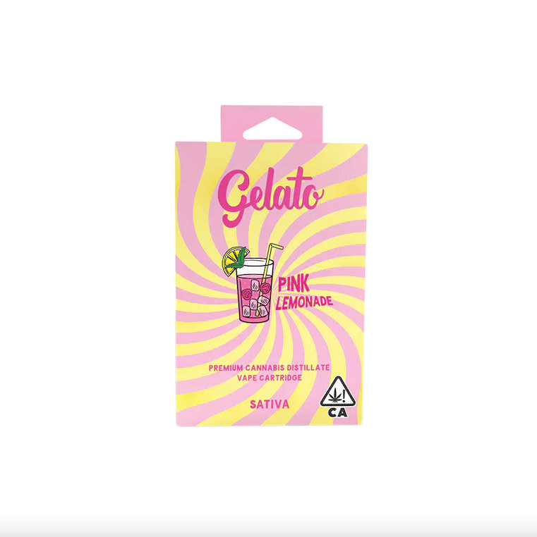 Gelato Flavor | 1g - Pink Lemonade - Cartridge - Sativa - Gelato -  - $27 - Vape Carts