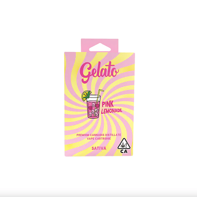 Gelato Flavor | 1g - Pink Lemonade - Cartridge - Sativa