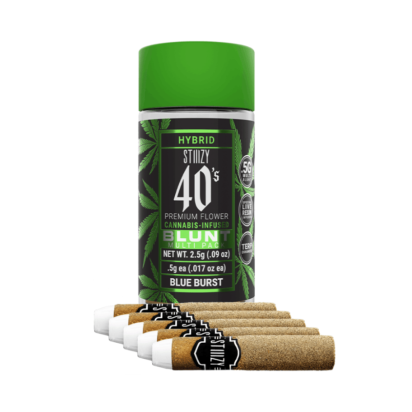 Blue Burst | 40's Blunts (5-Pack) [2.5g] - STIIIZY -  - $34 - Pre-Rolls