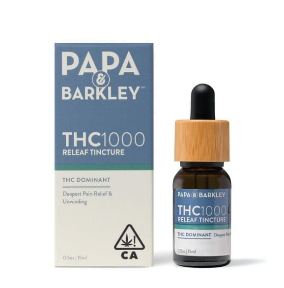 $71.83 - 1000mg THC Rich Tincture Solventless - Papa & Barkley - 15ml - $50 - Wellness