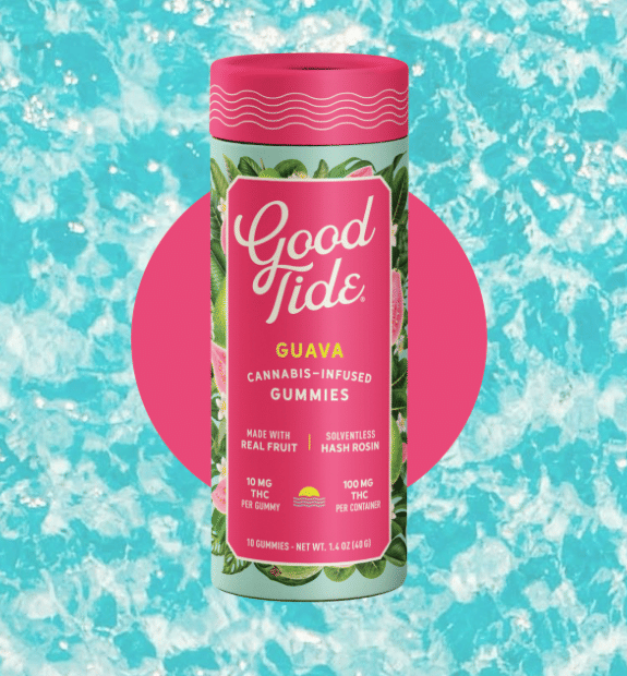 Guava Hash Rosin Gummies - Good Tide -  - $20 - Edible