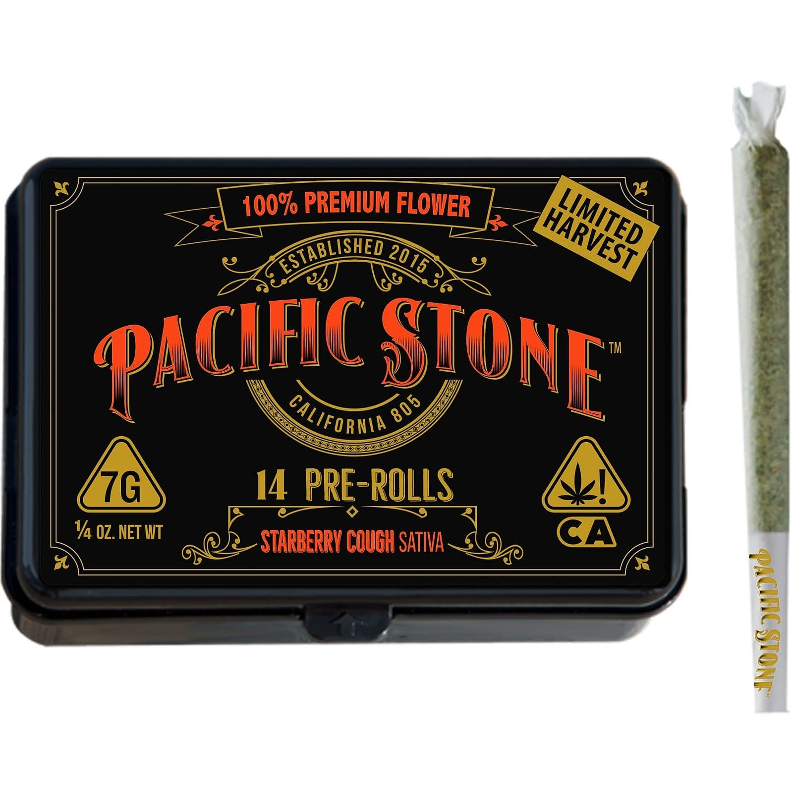 Starberry Cough 14pk Prerolls - Pacific Stone -  - $37.74 - Preroll
