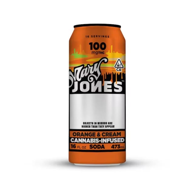 Mary Jones Cannabis Co: Orange & Cream Soda Soda