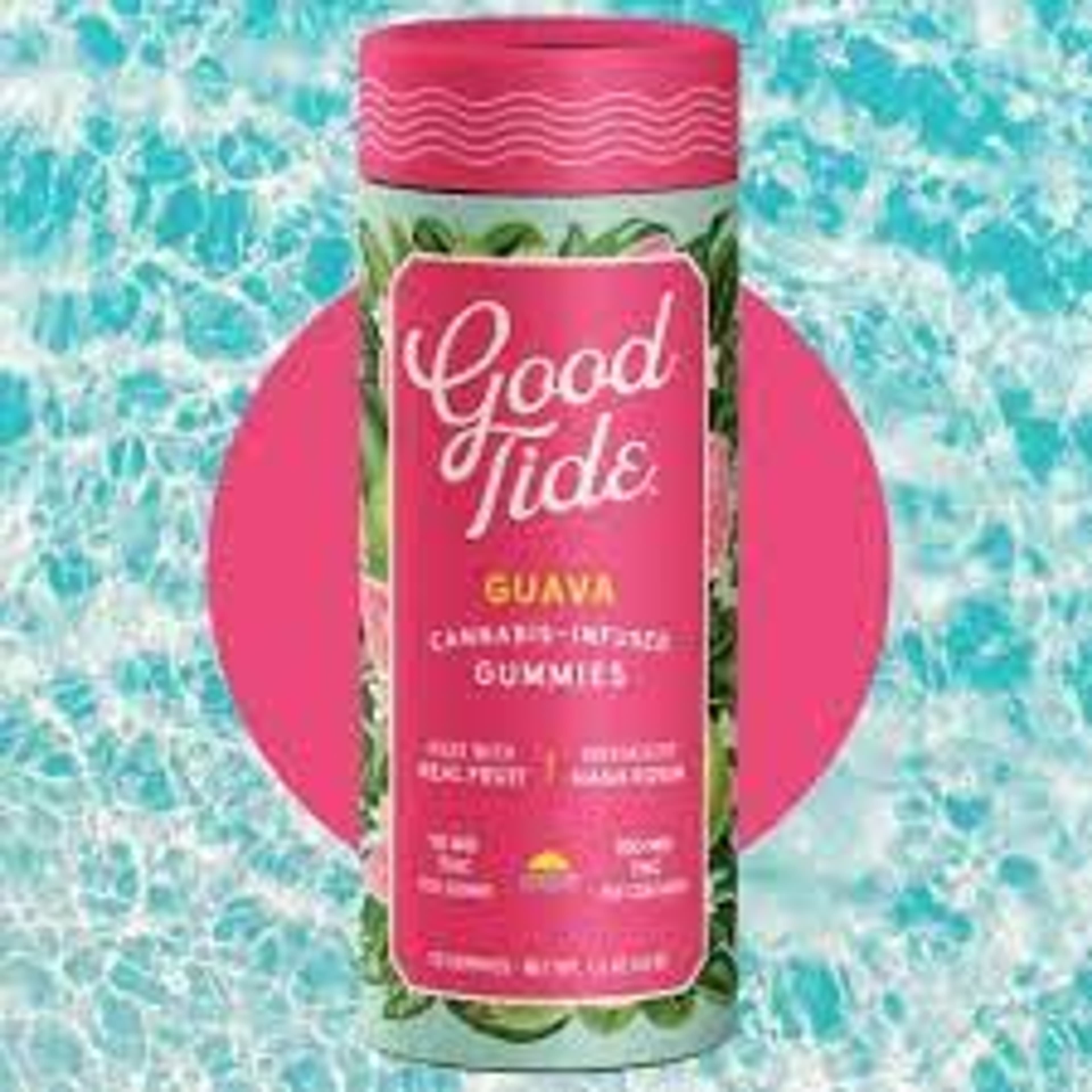 Guava Gummies THC 100mg - Good Tide - - $15.30 - Edible