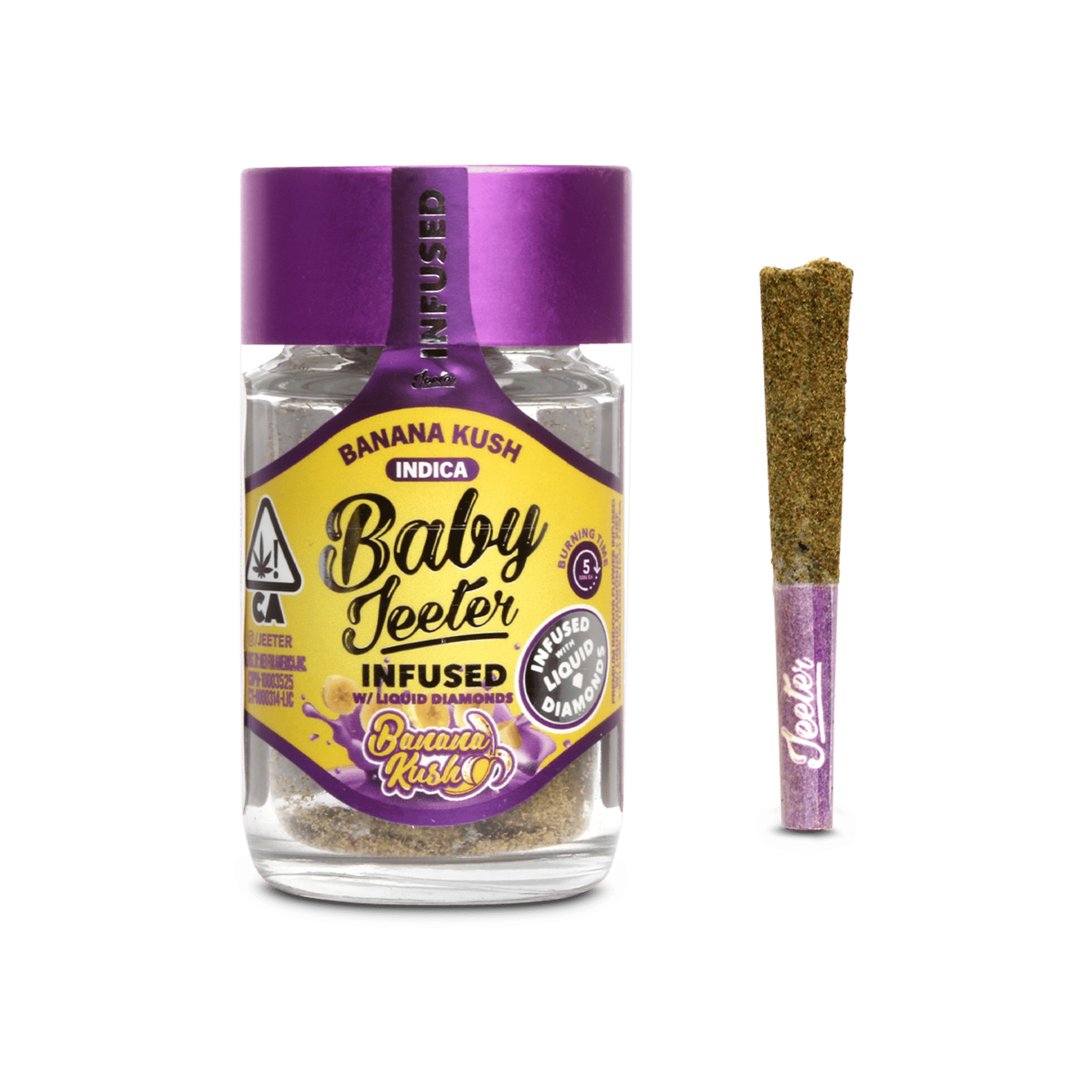 Baby Jeeter - Banana Peel 2.5g - Jeeter - Baby Jeeter - Banana Peel 2.5g - $45 - Pre-Roll