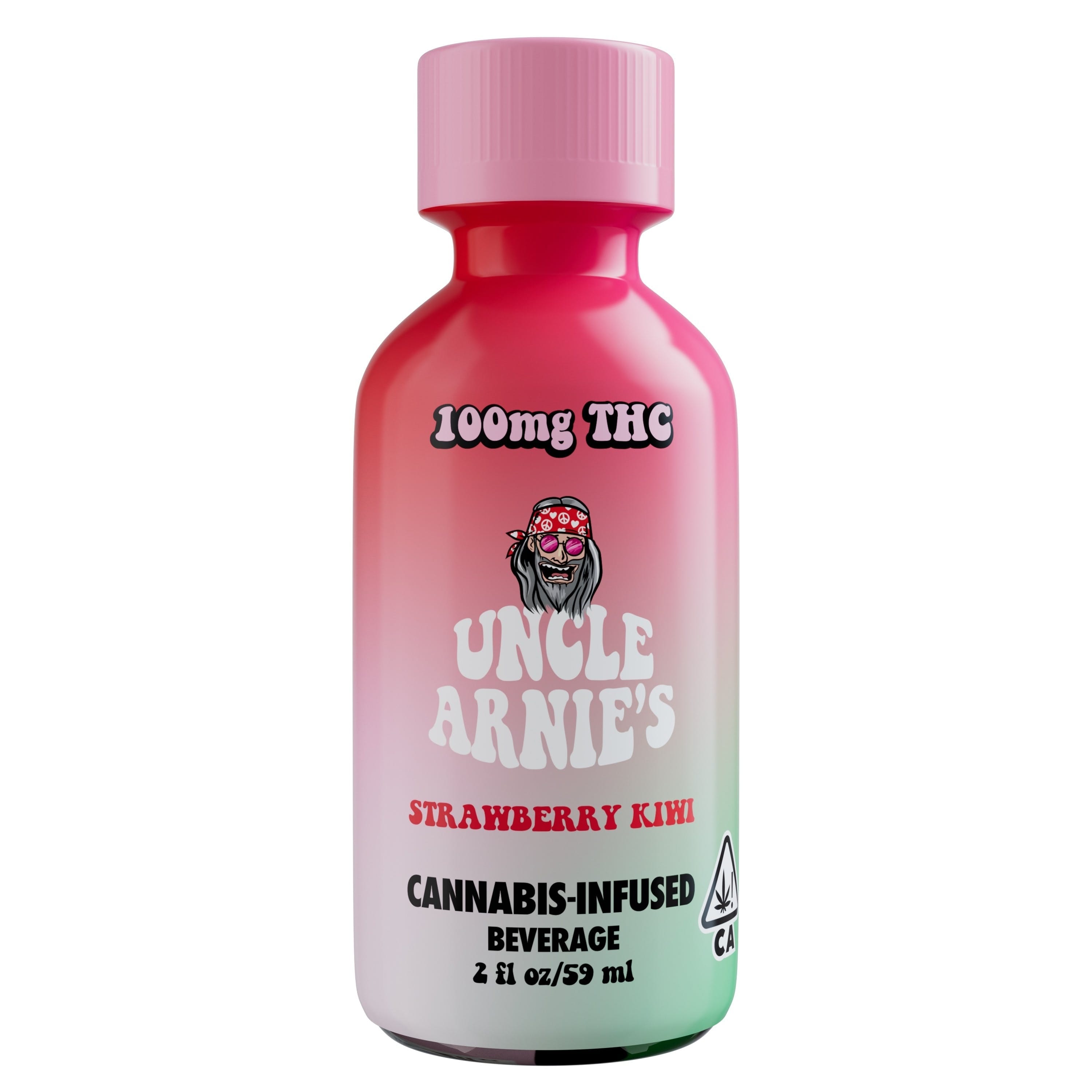 Strawberry Kiwi Shot - Uncle Arnie's - Strawberry Kiwi - $8 - Drinks