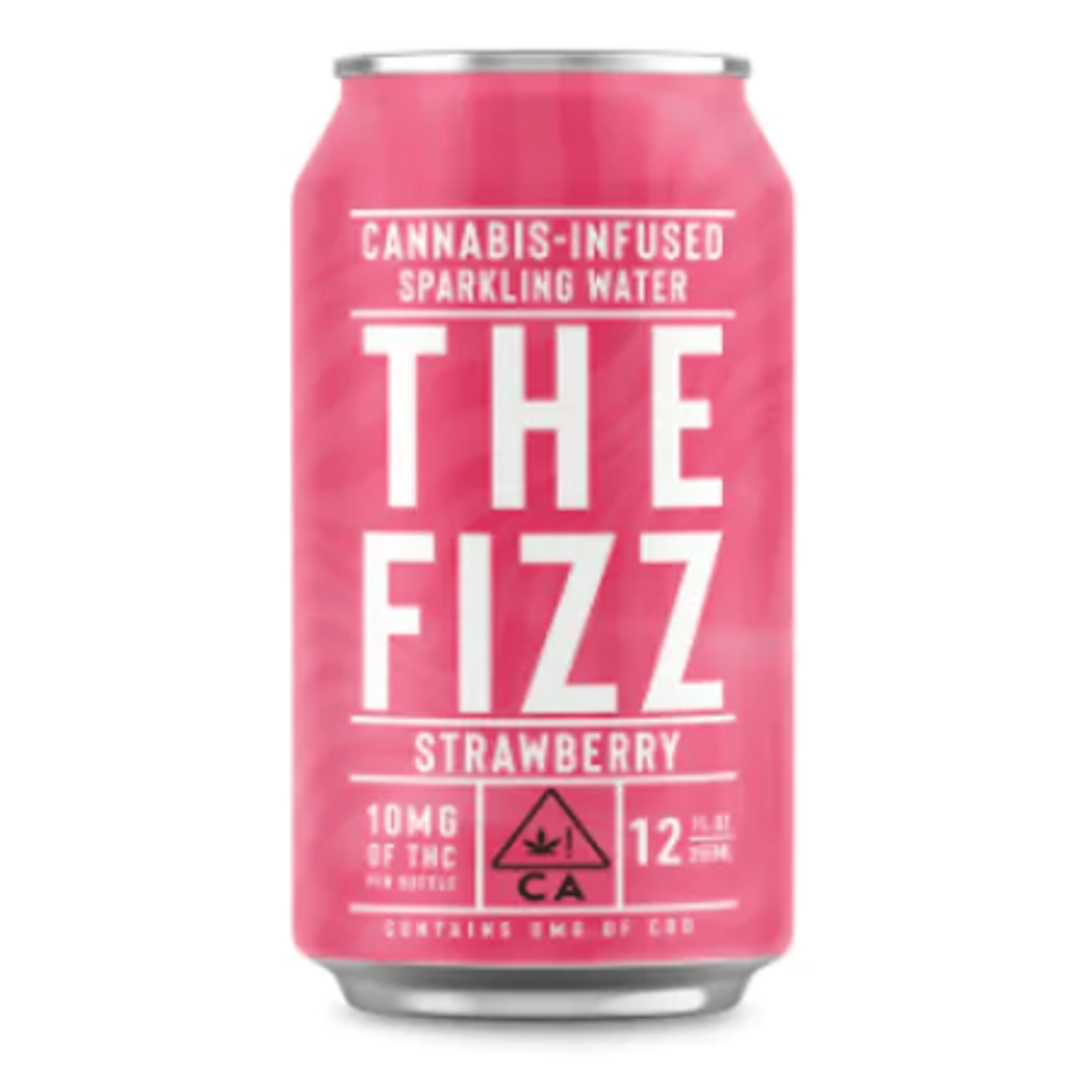 The Fizz Strawberry Sparkling Water 10mg - Manzanita - - $5 - Drinks