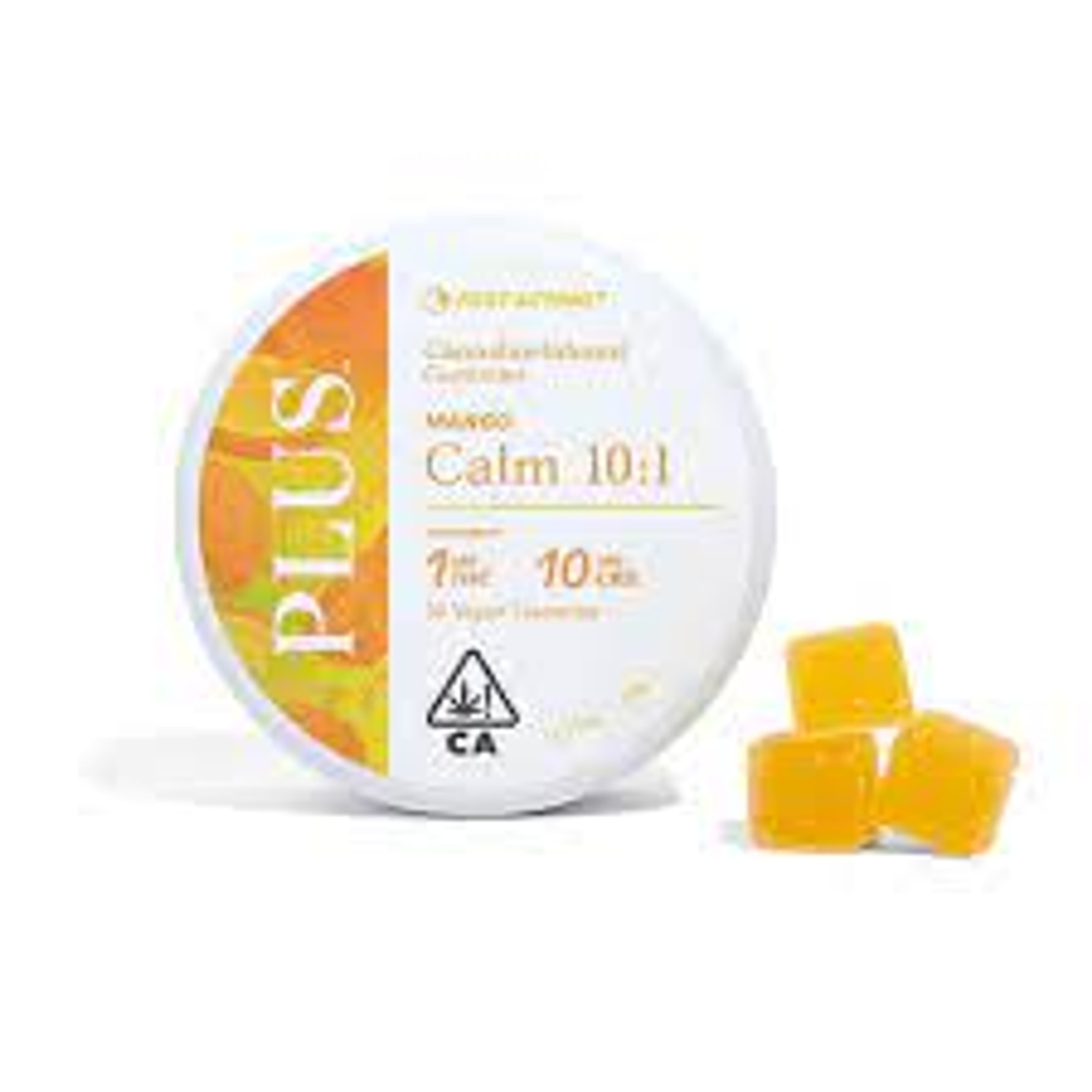 Mango Calm 10:1 rosin gummies - Plus - - $13.20 - Edible