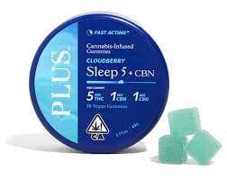 Cloudberry Sleep 5:1:1 gummies 100mg