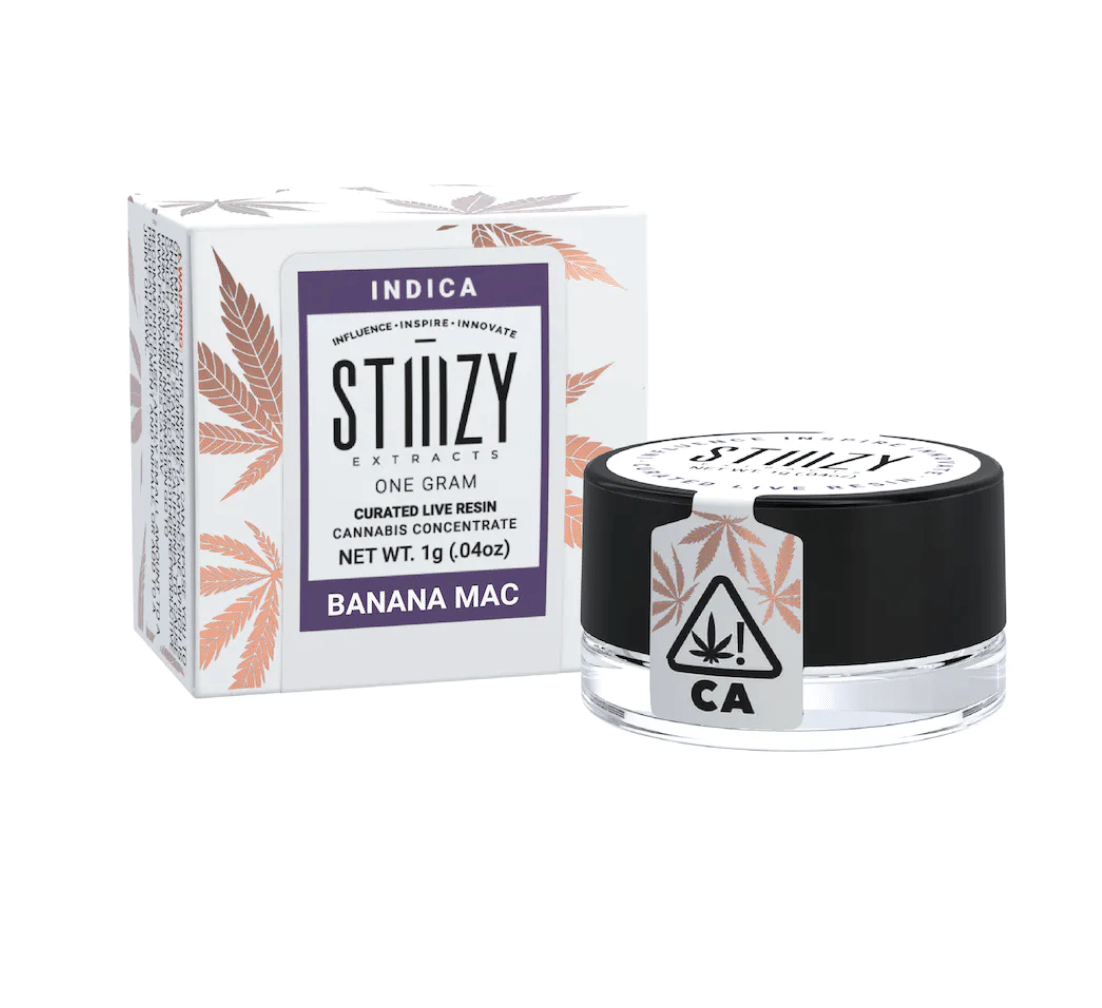 Stiiizy: Curated Live Resin Sauce (1G) - Banana Mac - Stiiizy -  - $23 - Concentrates