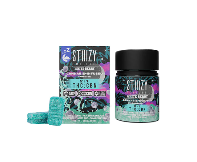 White Berry 2:1 | CBN Gummies