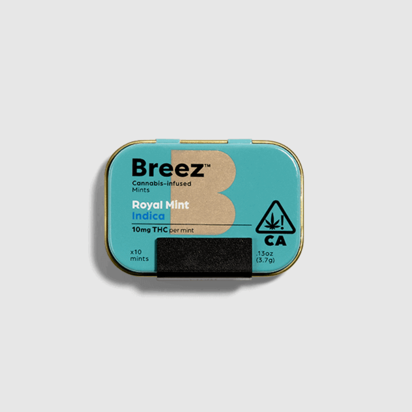 Breez — Indica Royal Mints (100mg)
