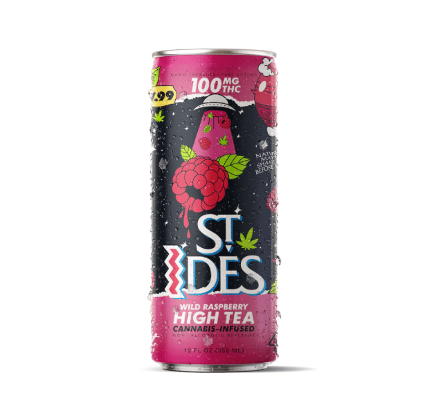 Wild Raspberry High Tea 100mg - ST IDES -  - $8 - Drinks