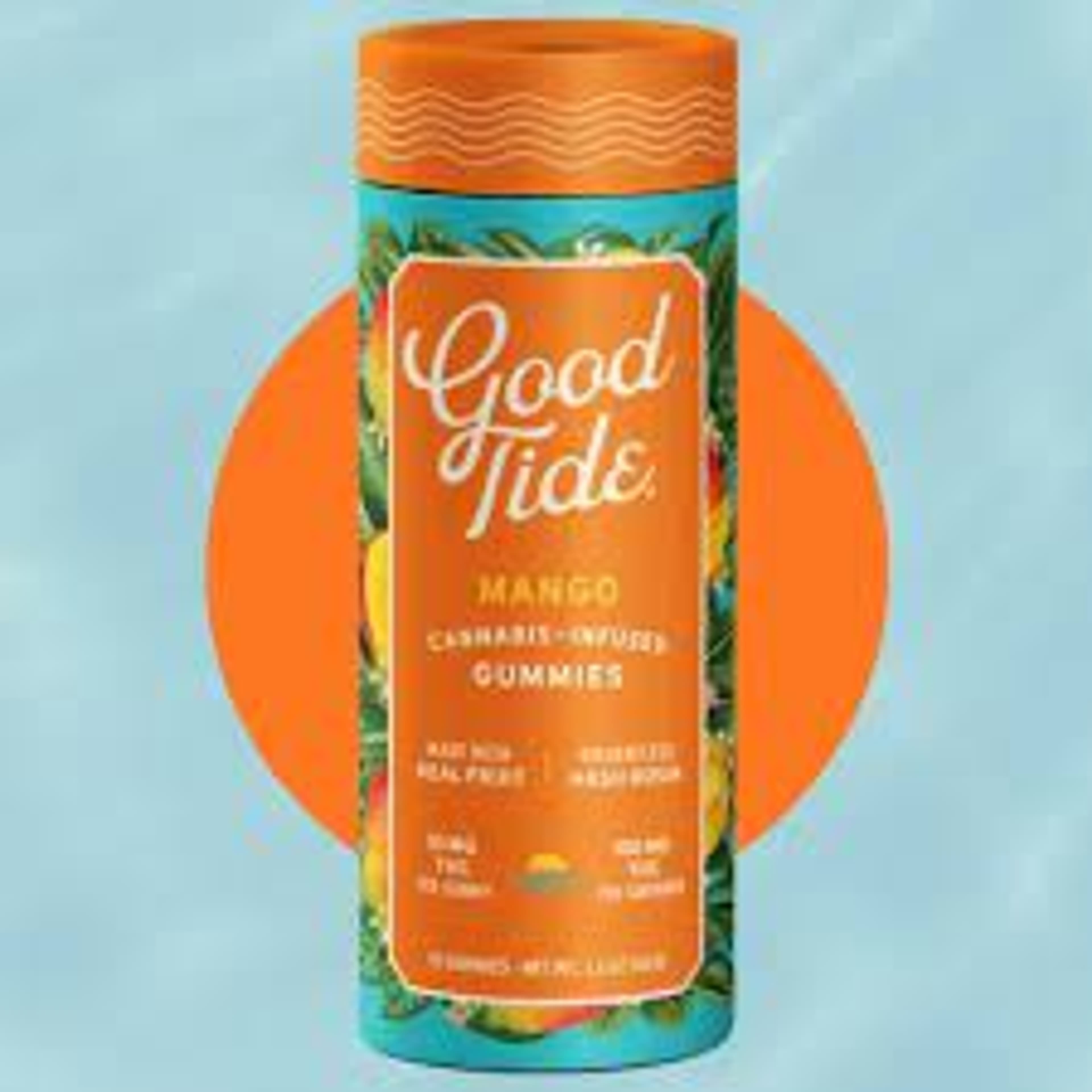 Mango Gummies 100mg THC - Good Tide - - $15.30 - Edible