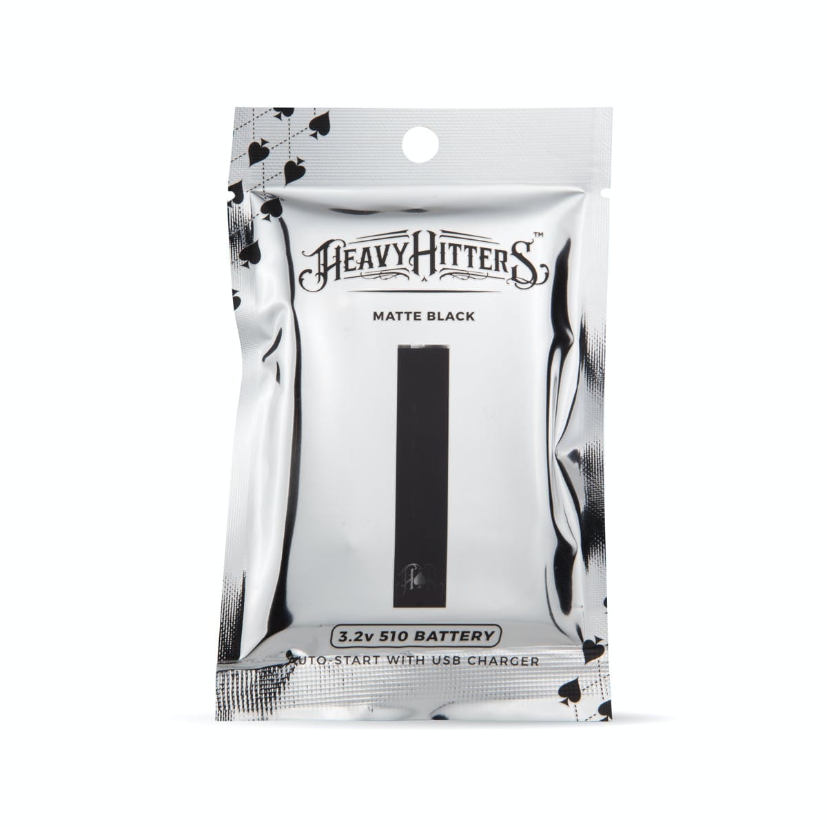 Matte Black 3.2v Auto Start Battery & Charger - Heavy Hitters - null - $15 - Paraphernalia