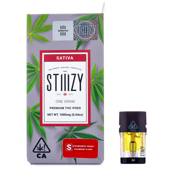 Strawberry Cough - 1G Regular Pod *SPECIAL PRICING**B2G1 EVERYDAY* - STIIIZY - Strawberry Cough (S) - $21.50 - Cartridges