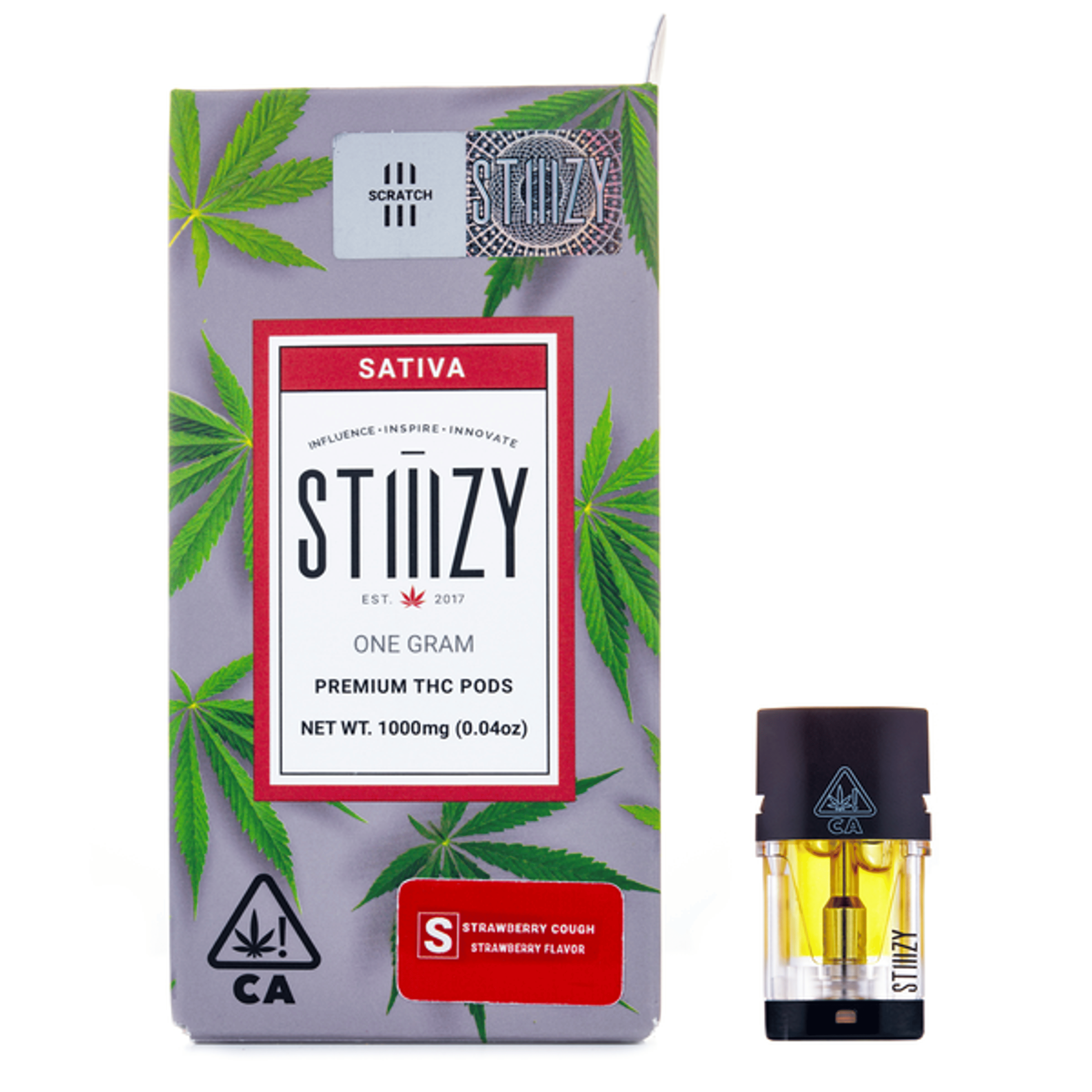 Strawberry Cough - 1G Regular Pod *SPECIAL PRICING**B2G1 EVERYDAY* - STIIIZY - Strawberry Cough (S) - $21.50 - Cartridges