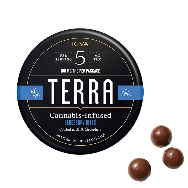 Terra Milk Chocolate "Blueberry" Bites