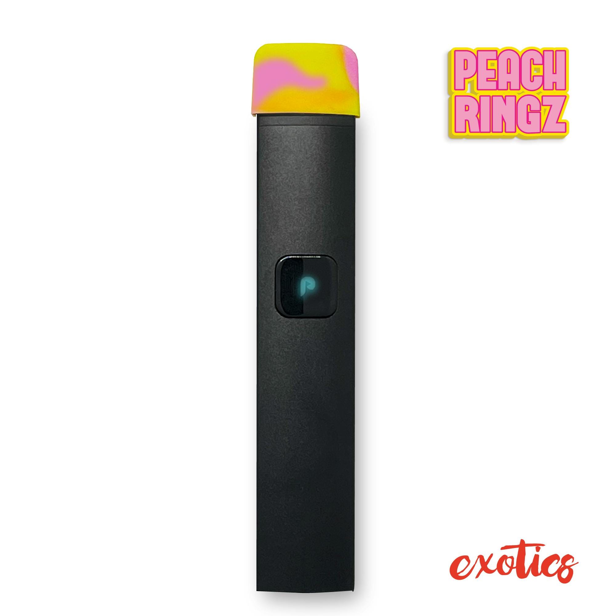 EXOTICS: Peach Ringz - Disposable - PLUGplay - One Gram - $47.99 - Disposable Vape (All-In-One, Battery Built-In)