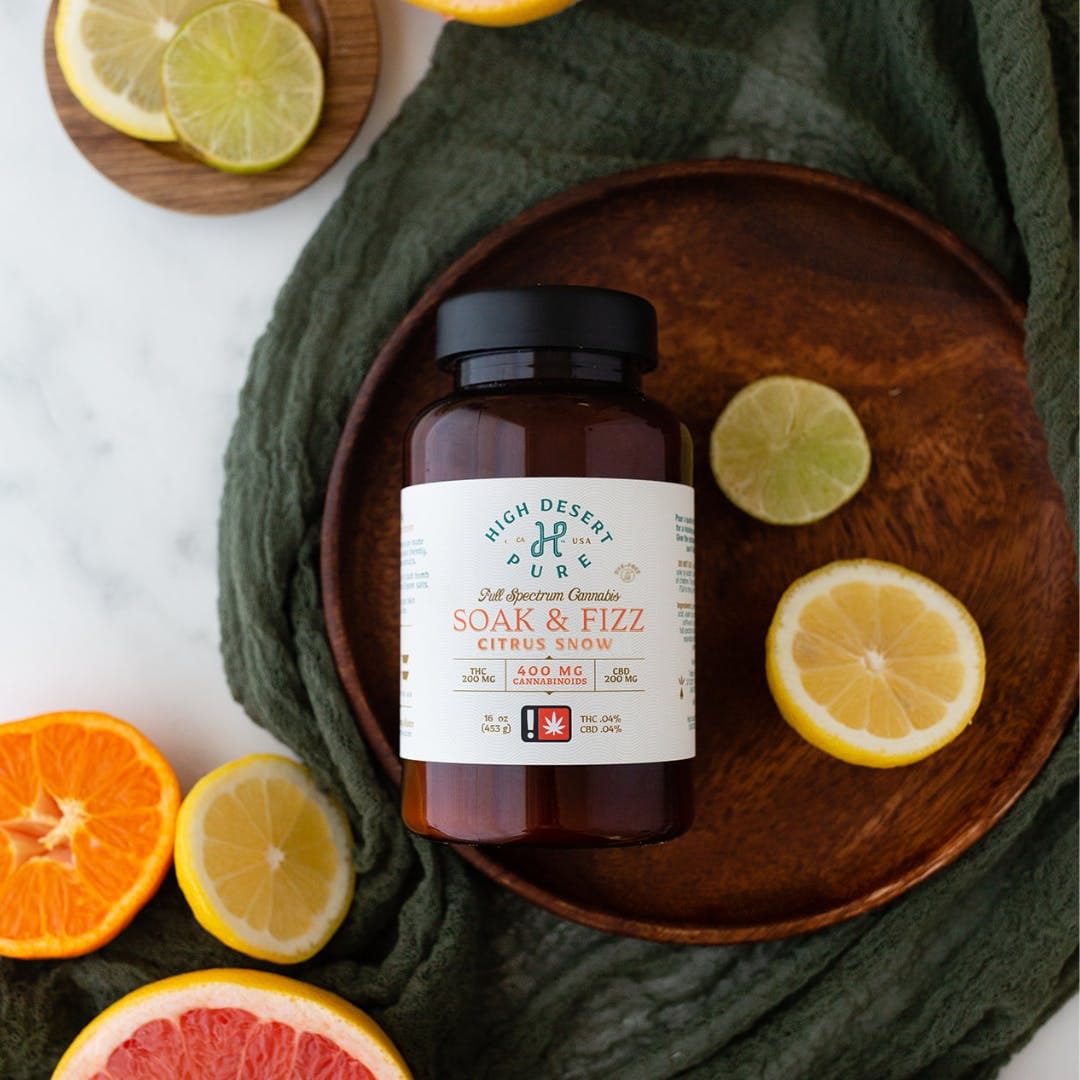 CITRUS SNOW SOAK & FIZZ 1:1 400MG - high desert pure -  - $32.25 - Topical (weight - each)