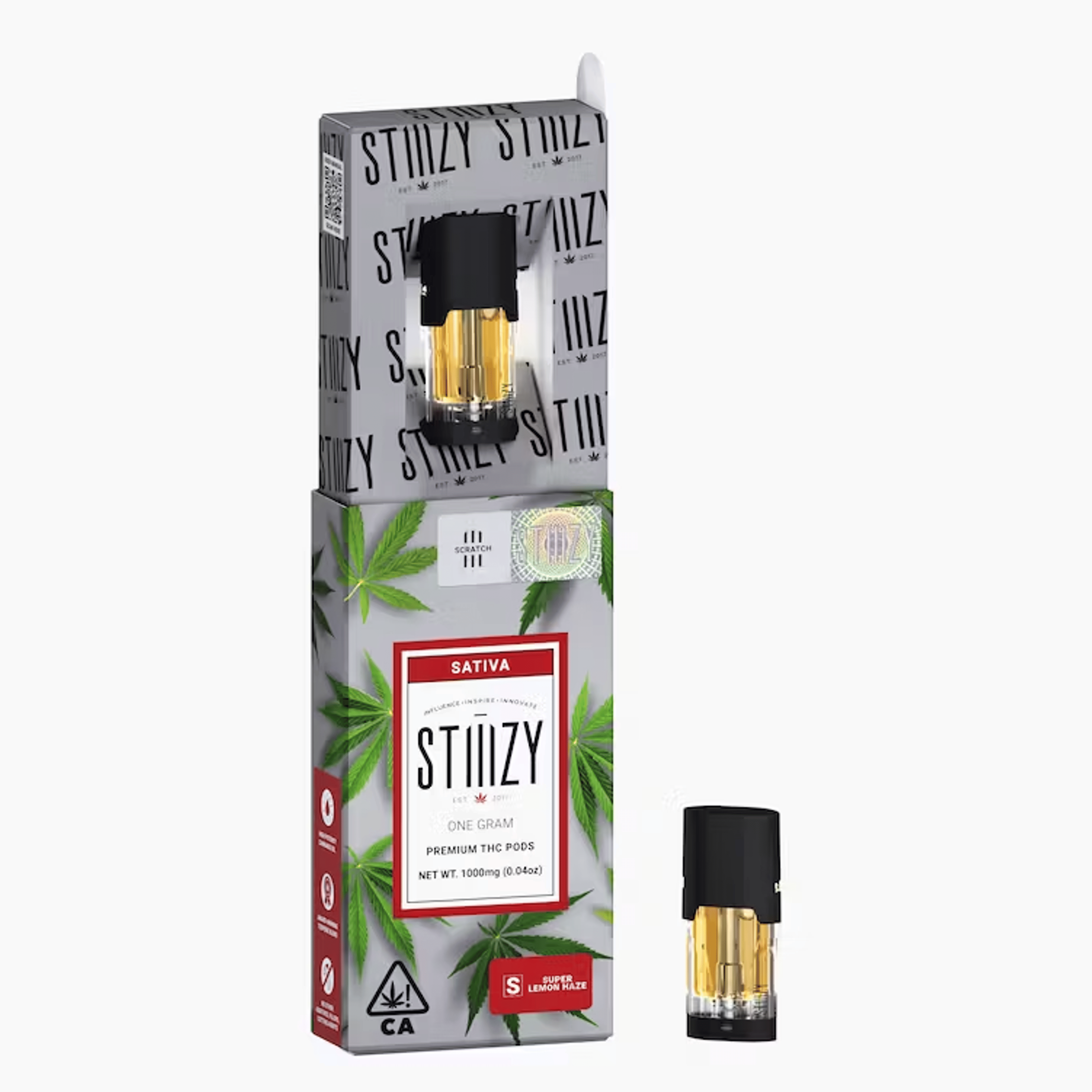 Super Lemon Haze Classic 1g Pod - Stiiizy - - $26.50 - Vapes