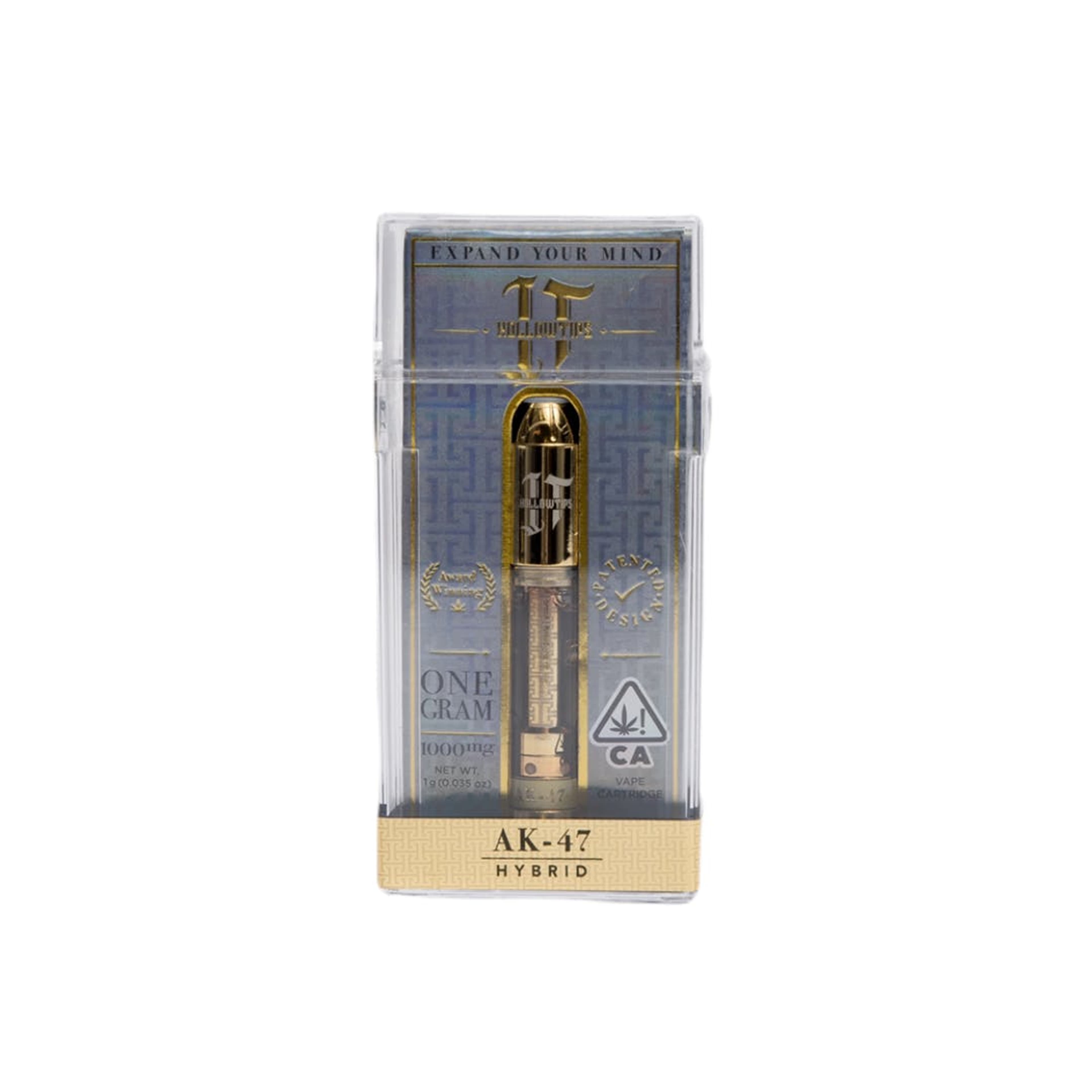 AK-47 1g Cart - Hollowtips - - $29 - Vape Cart
