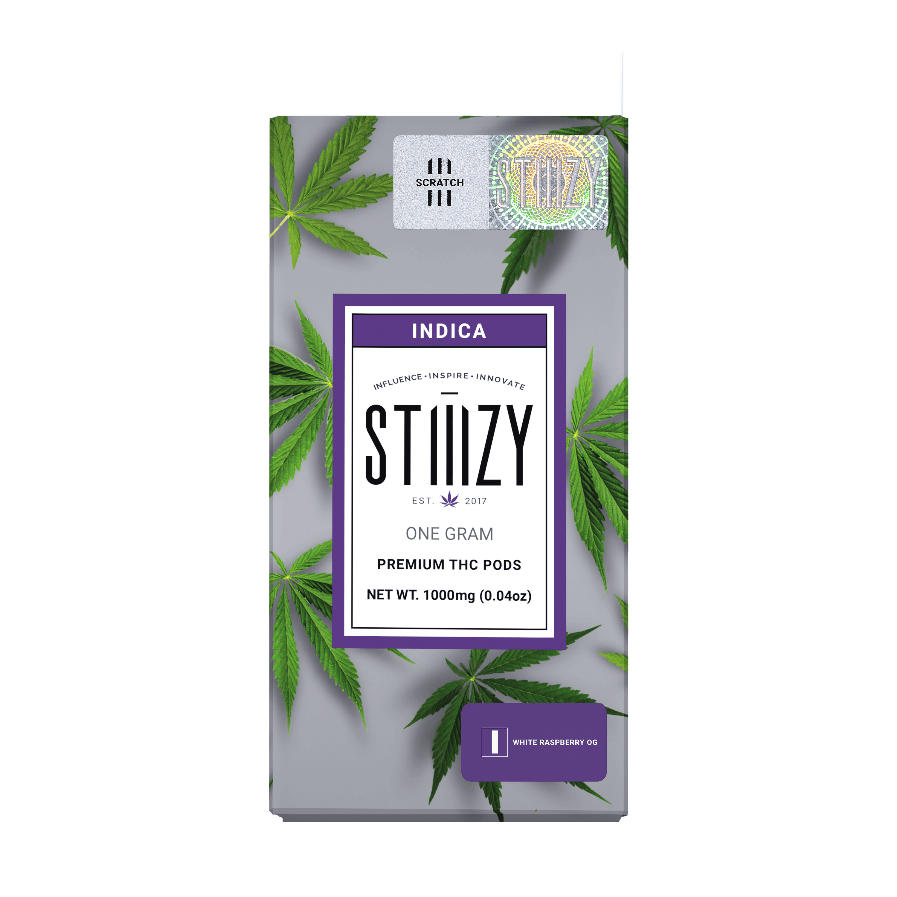 White Raspberry 1g POD - STIIIZY -  - $14.40 - Vapes