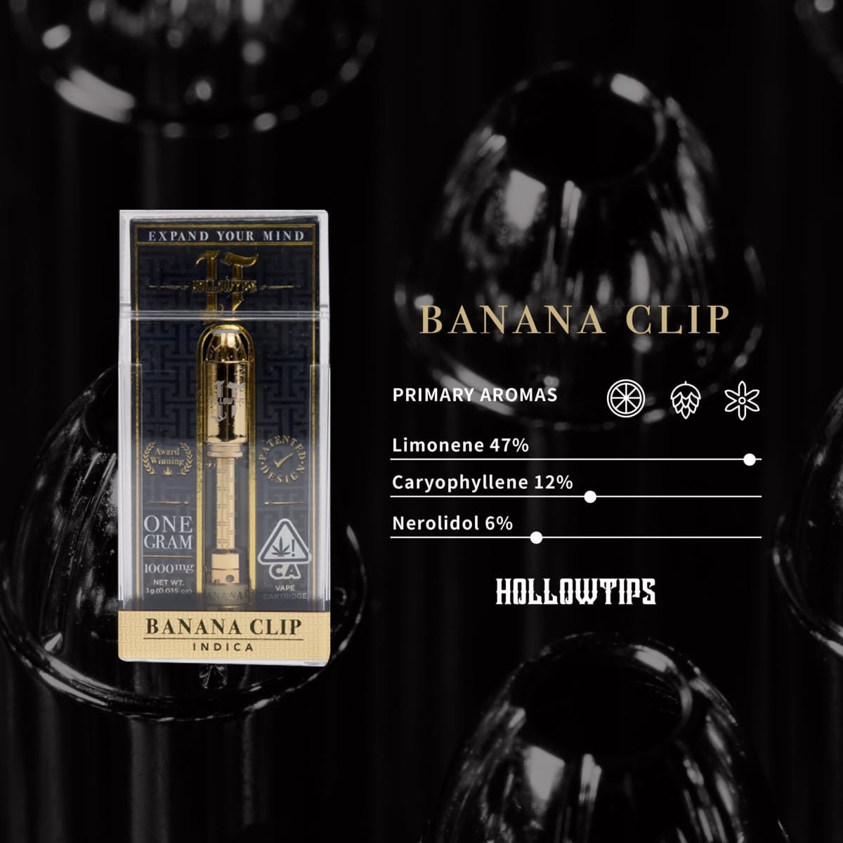 Banana Clip 1g Cart - Hollowtips -  - $29 - Vape Cart
