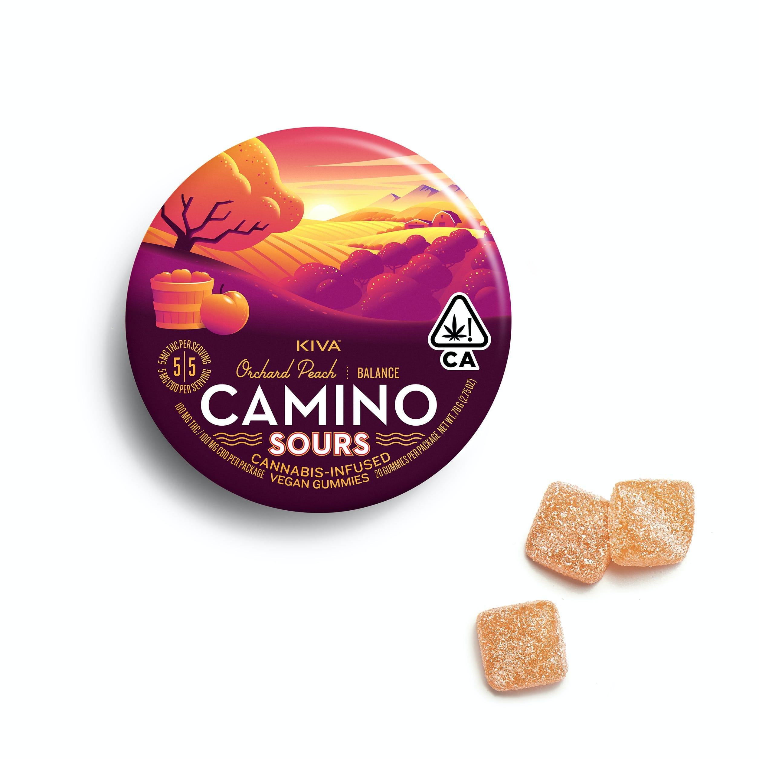 KIVA - CAMINO: Sours - Orchard Peach