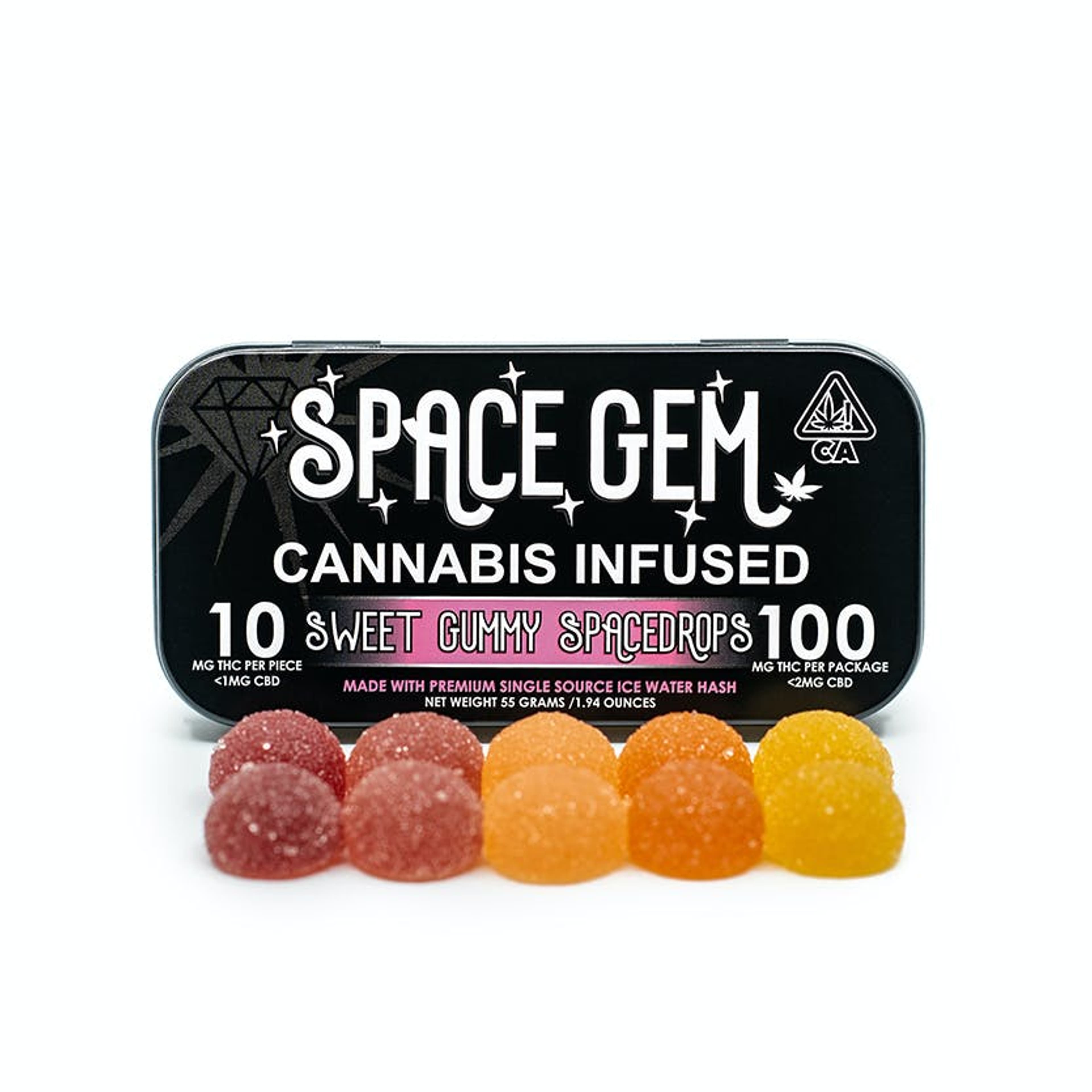 Sweet Space Gems - 100mg THC - Space Gems - - $25.99 - Edible