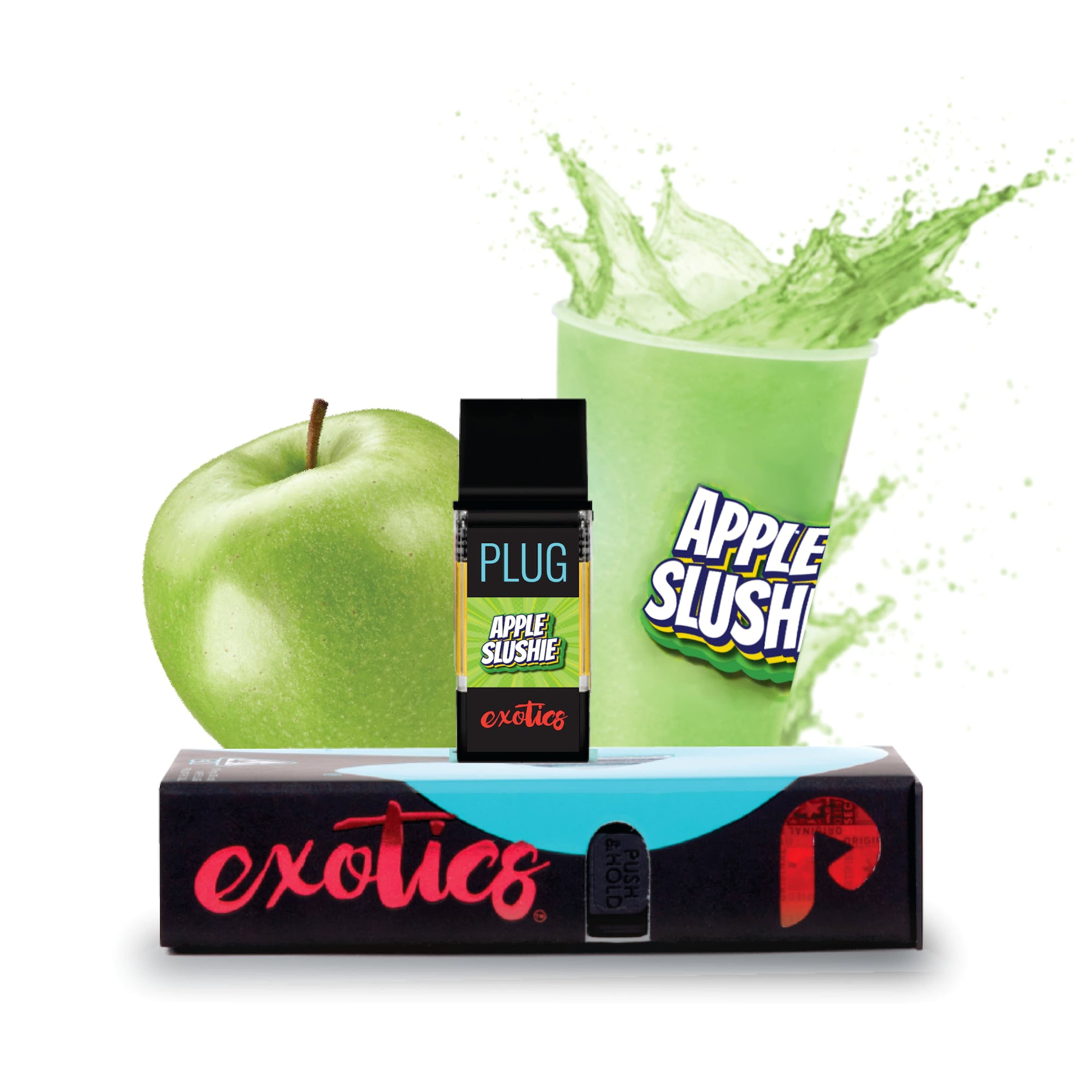 Apple Slushie (H) Exotics Pod - 1g - PlugPlay - Apple Slushie (H) - $34.65 - Cartridges