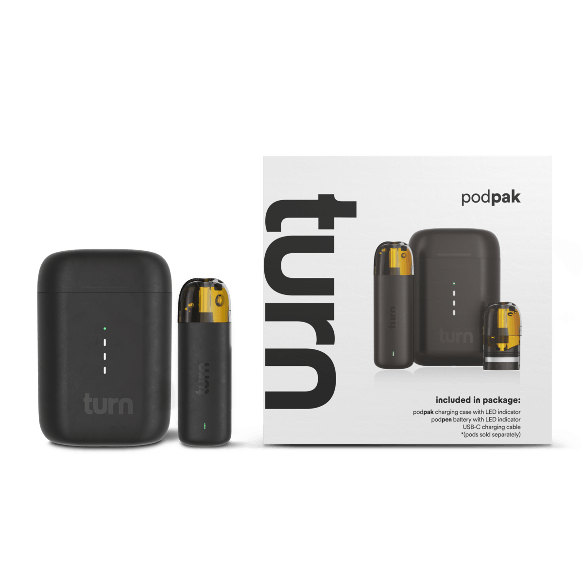 Turn | Podpak - Black - Turn -  - $34 - Accessories