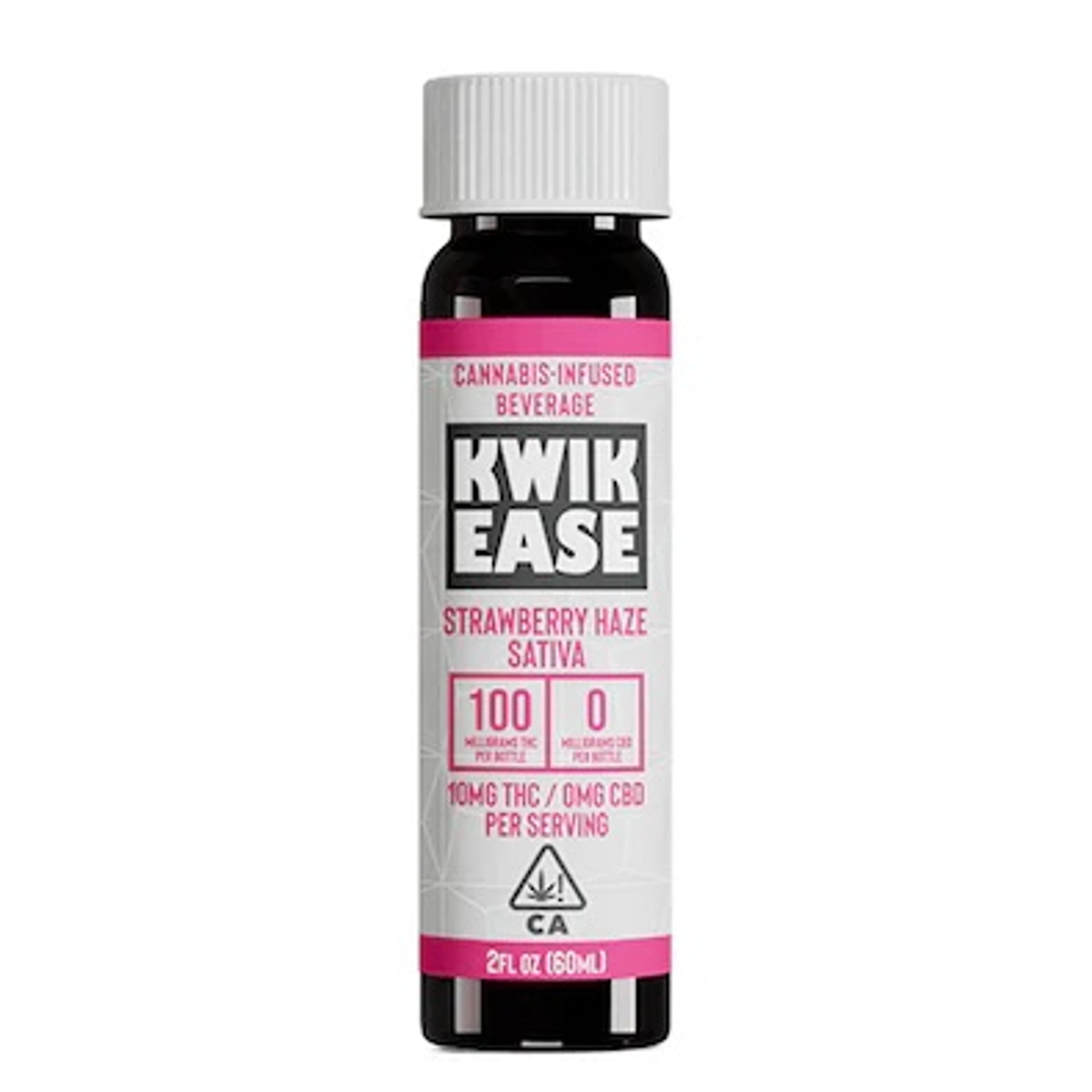 Strawberry Haze - Kwik Ease 100mg *B2G1 EVERYDAY* - Manzanita Naturals - Strawberry Haze 100 (S) - $11 - Edibles