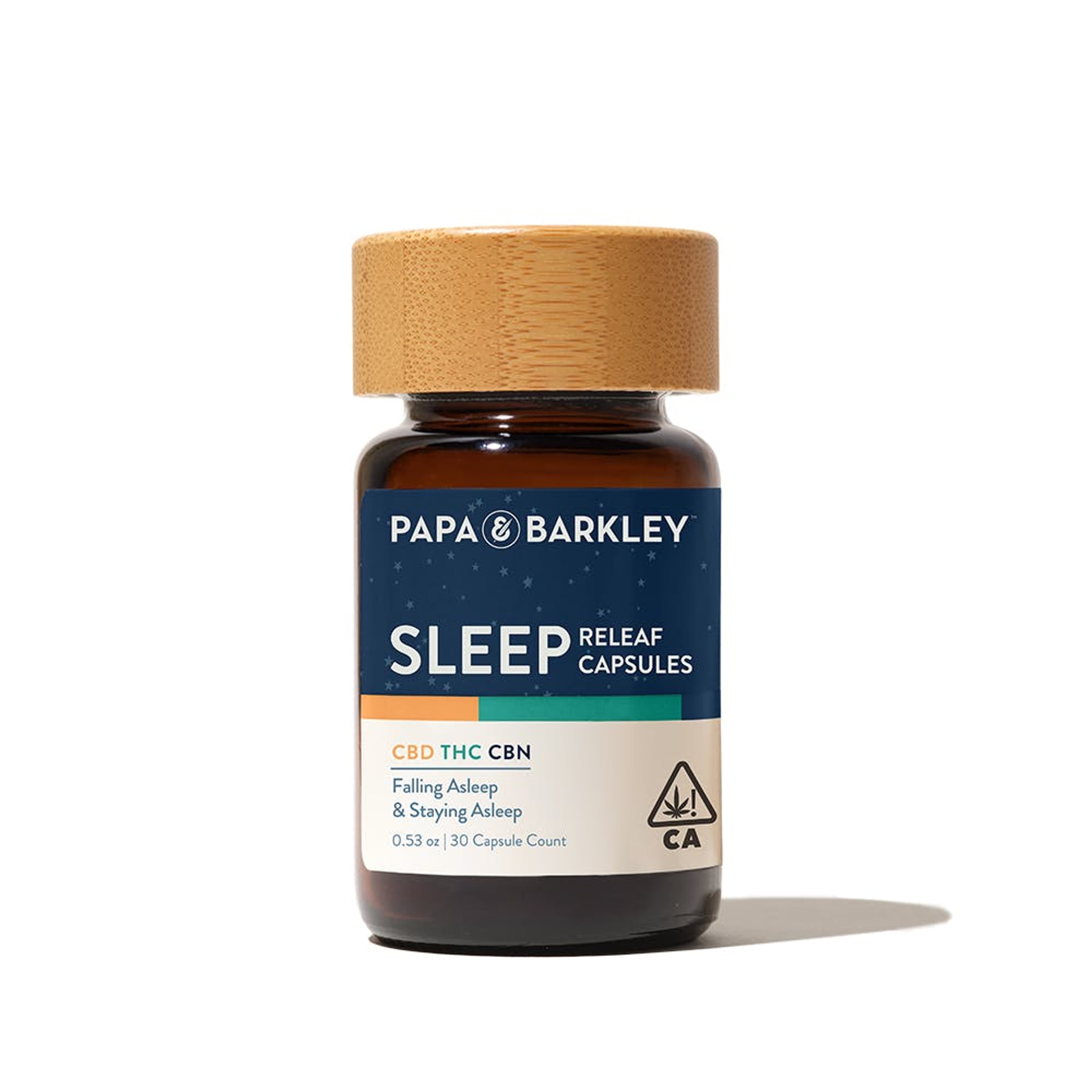 Capsules: Sleep Releaf CBN Capsules - 30ct - Papa & Barkley - - $55 - Capsules/Tablets