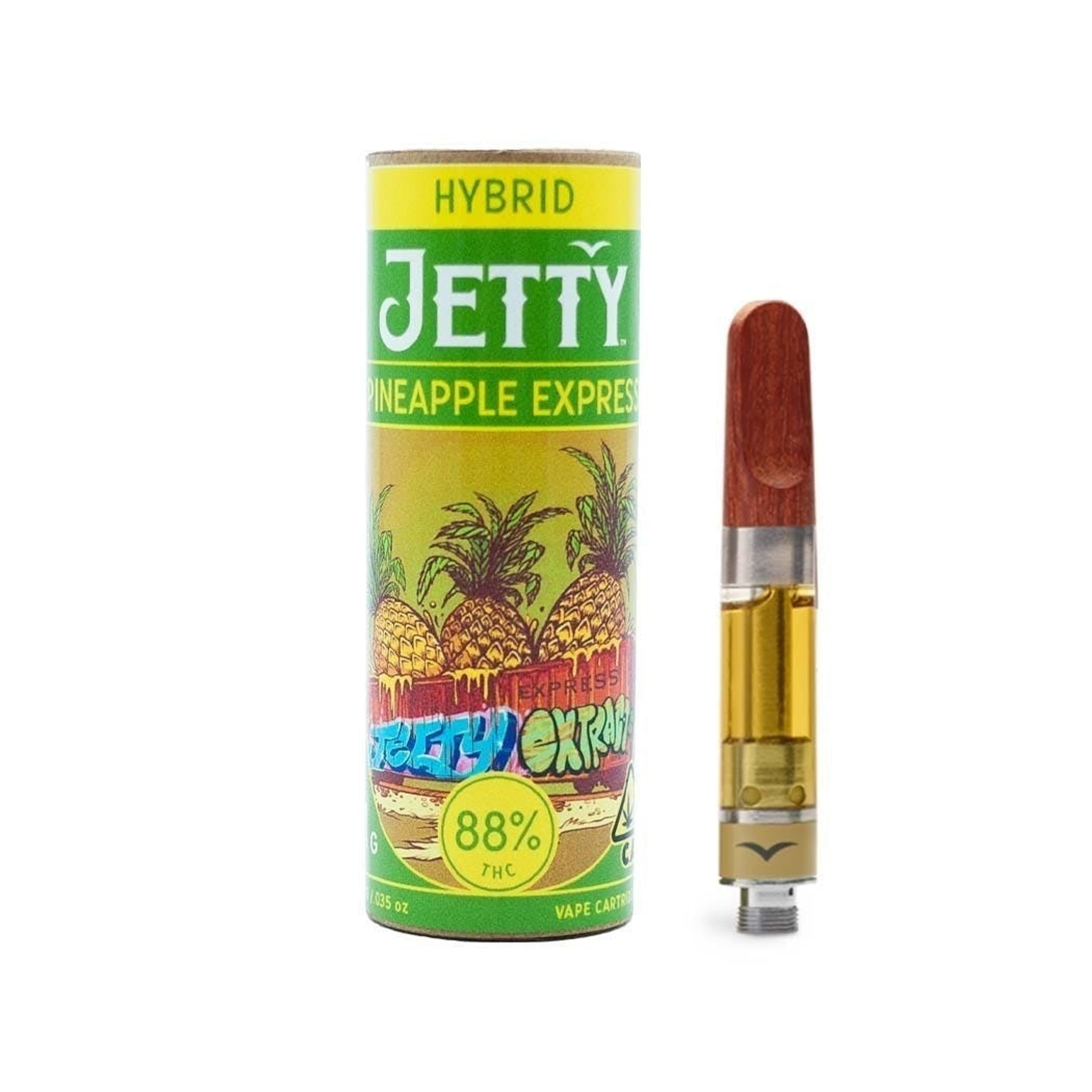 Pineapple Express - 1G High THC Cart - Jetty Extracts - Pineapple Express High THC Cart (H) - $24 - Cartridges