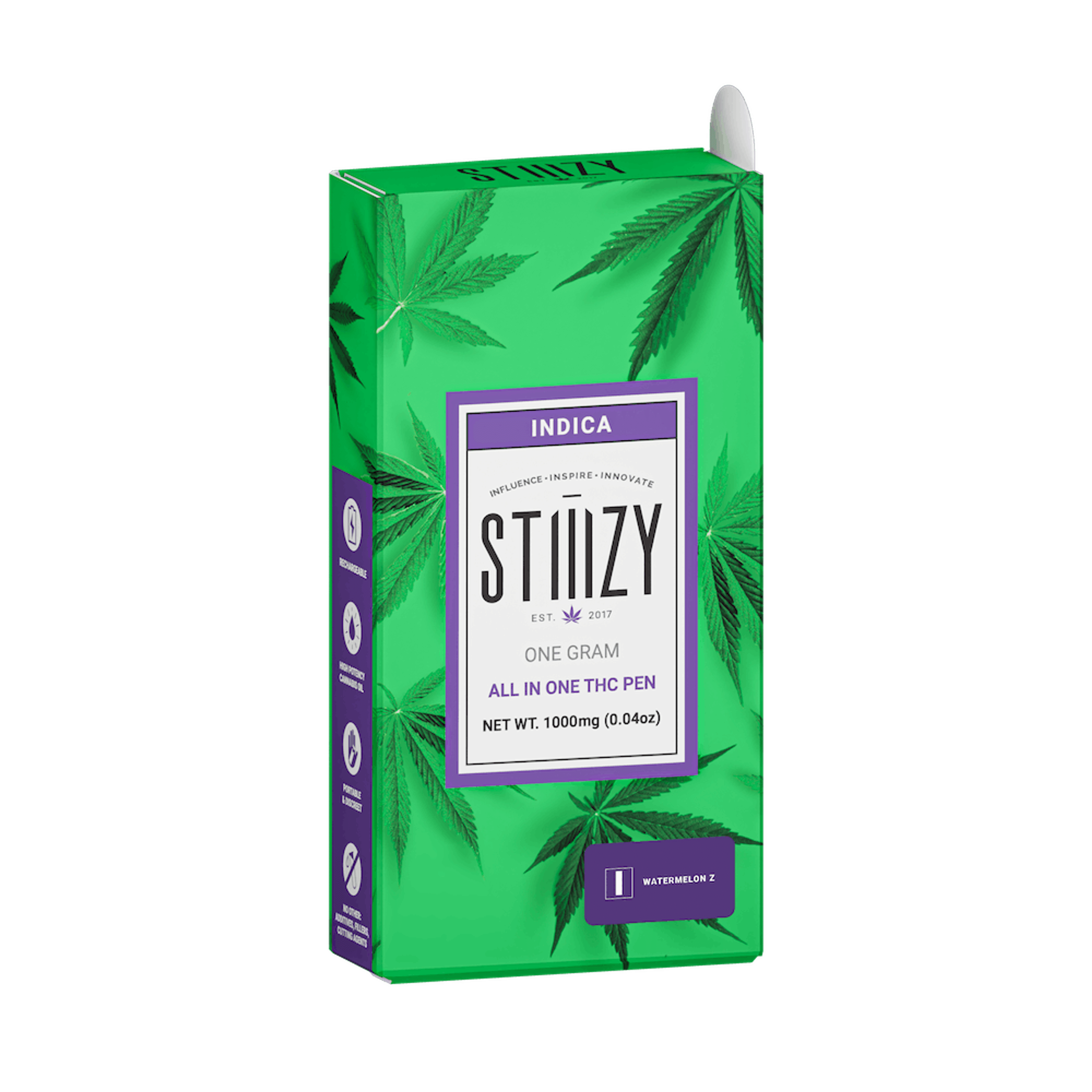 STIIIZY AIO | 1g Watermelon Z - Indica - STIIIZY - - $25.50 - All-In-Ones