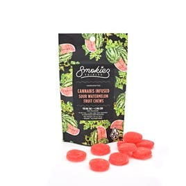 Smokiez — Sour Watermelon Fruit Chews