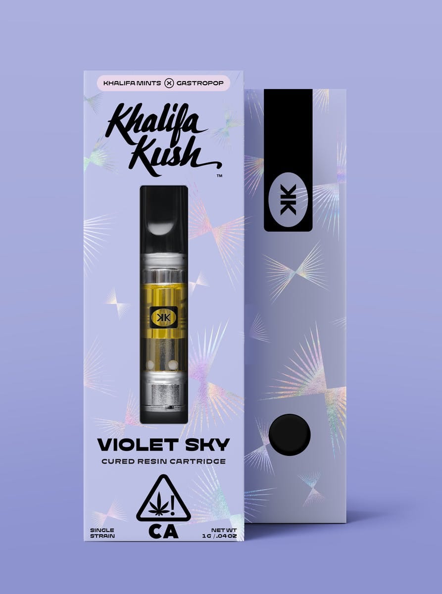 Violet Sky 1g Sauce Cart - Khalifa Kush - null - $35 - Vape Cart
