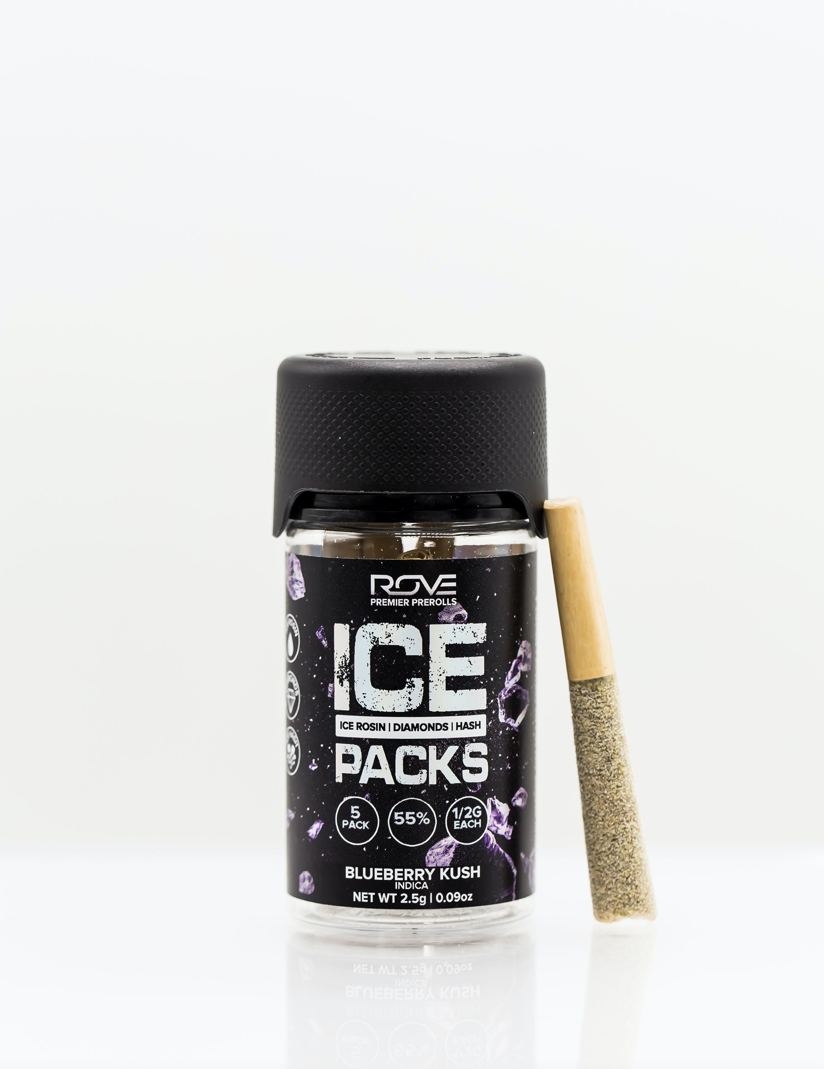 Blueberry Kush 2.5g Ice Packs - ROVE -  - $28.81 - Pre-Rolls