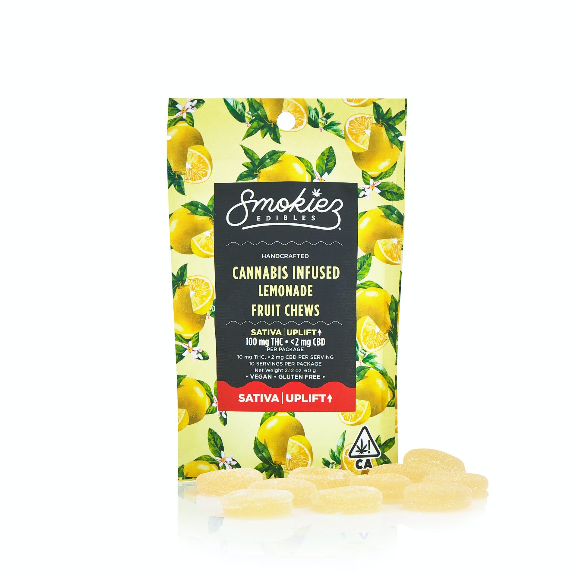 Smokiez: Lemonade Gummiez (Sativa) - 100mg - Smokiez Edibles - null - $17 - Edibles