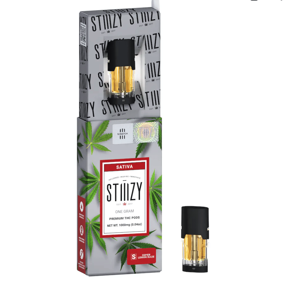 Stiiizy: Super Lemon Haze 1g Pod - Stiiizy -  - $38 - Pods