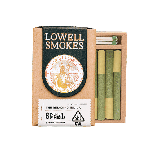 Lowell Herb Co. — LOWELL 1/8 Indica Pack