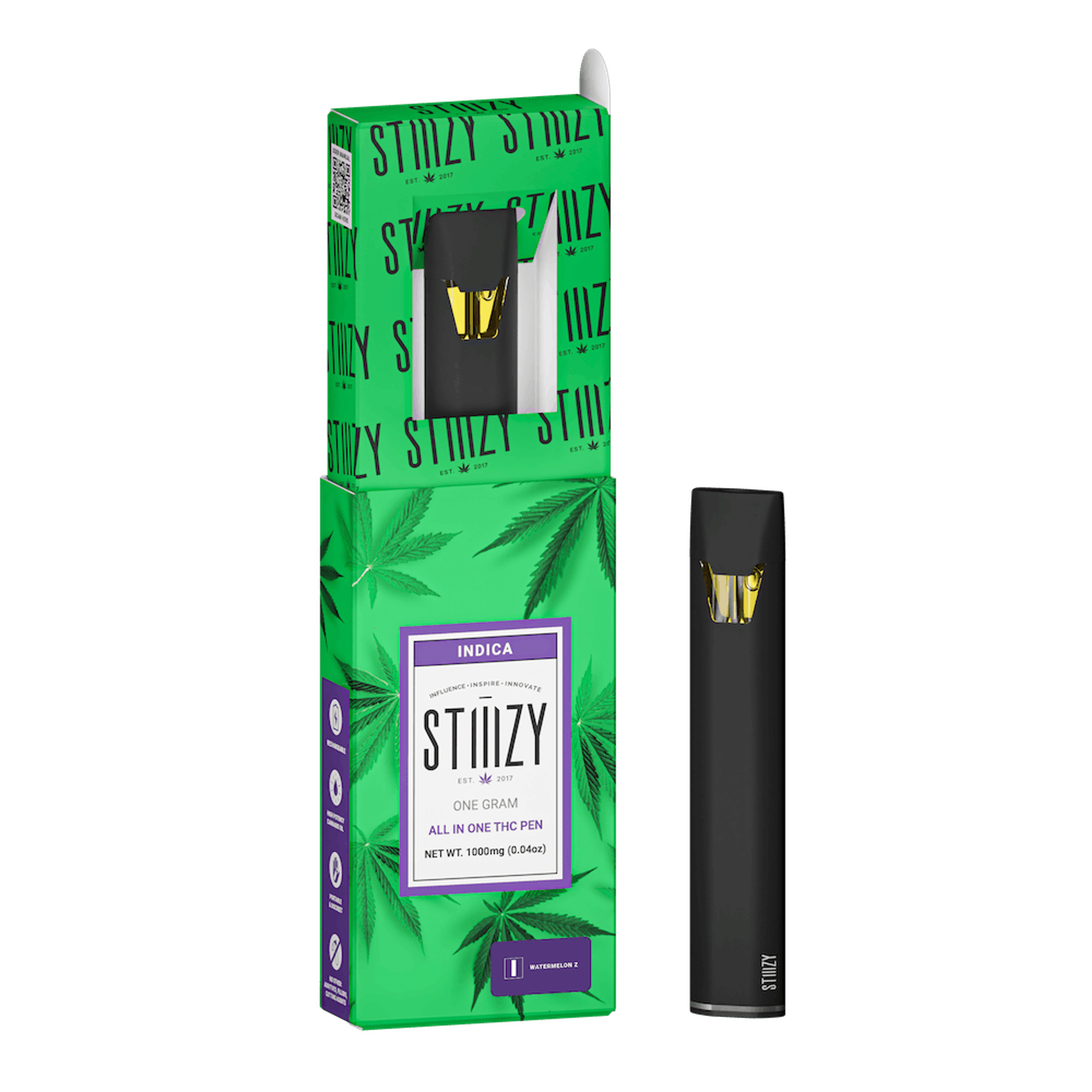 STIIIZY AIO | 1g Watermelon Z - Indica - STIIIZY - - $25.50 - All-In-Ones