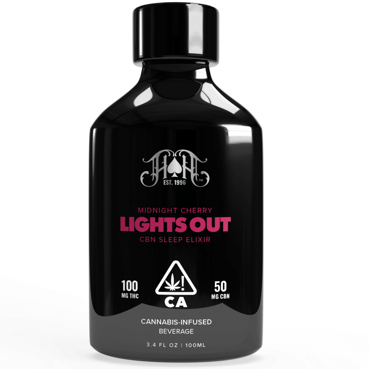 Midnight Cherry | Indica - Lights Out CBN Sleep Elixir - Heavy Hitters -  - $28 - Edibles
