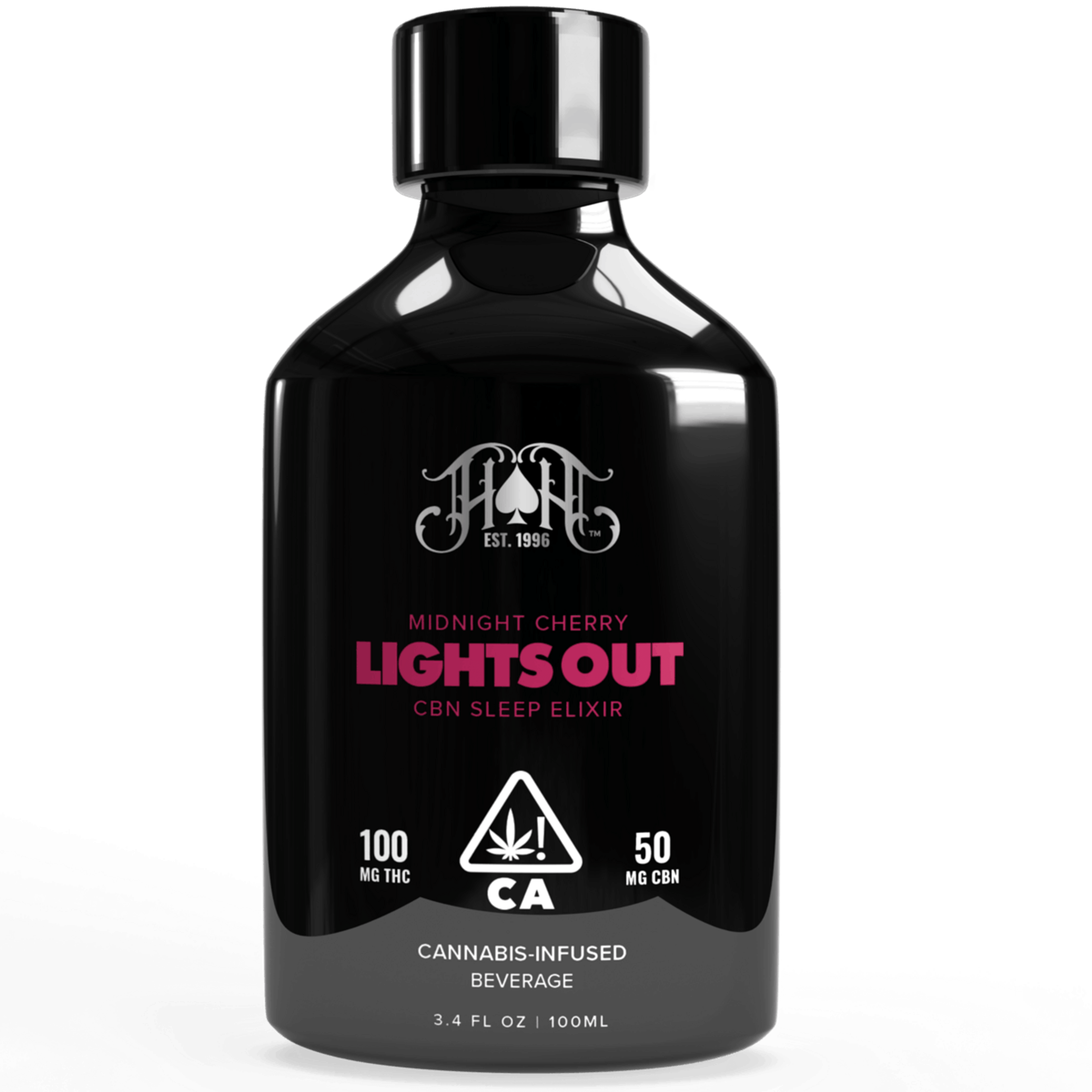 Midnight Cherry | Indica - Lights Out CBN Sleep Elixir - Heavy Hitters - - $28 - Edibles