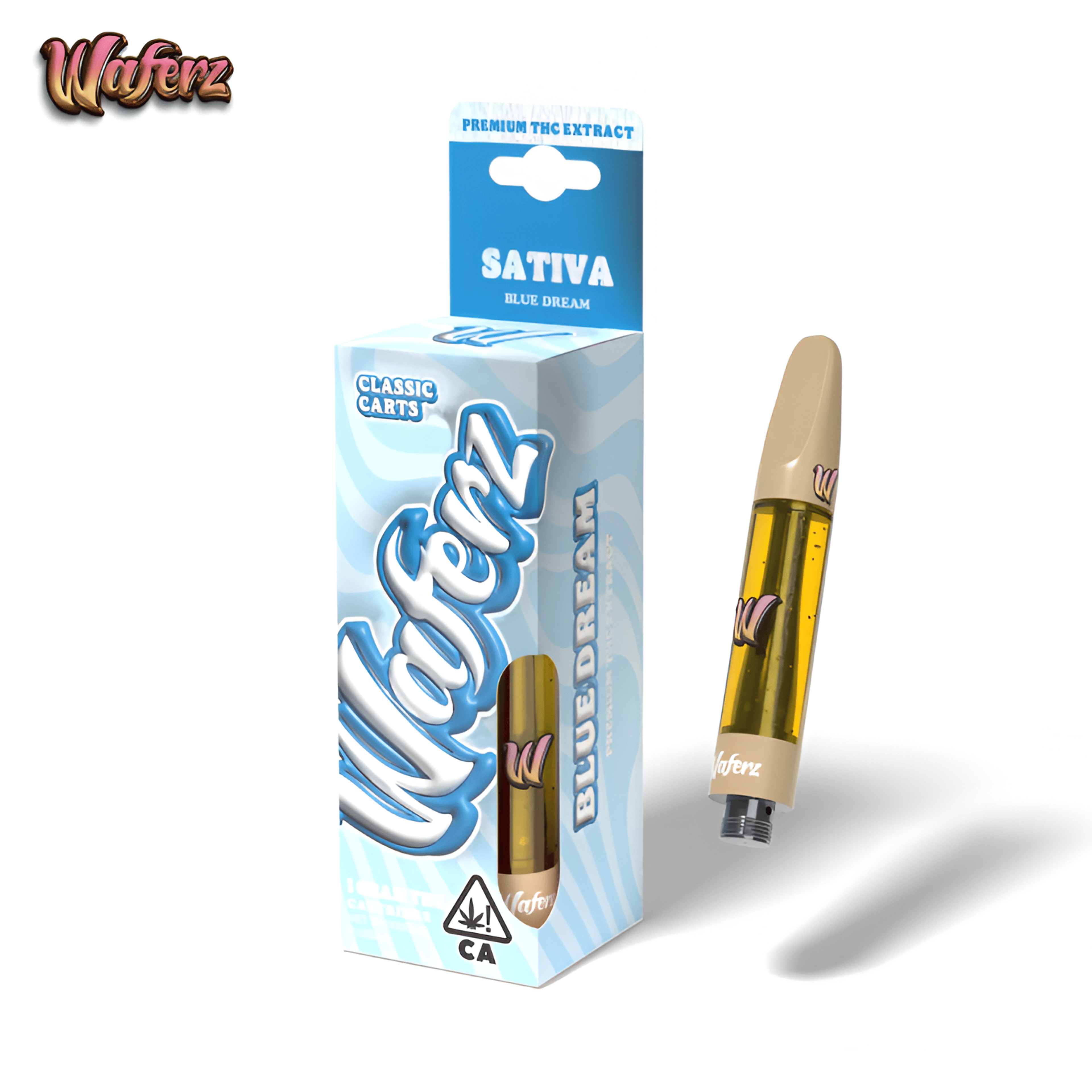 Waferz - Blue Dream - Classic Cartridge - 1g - Waferz - Blue Dream - $19.99 - Vapes