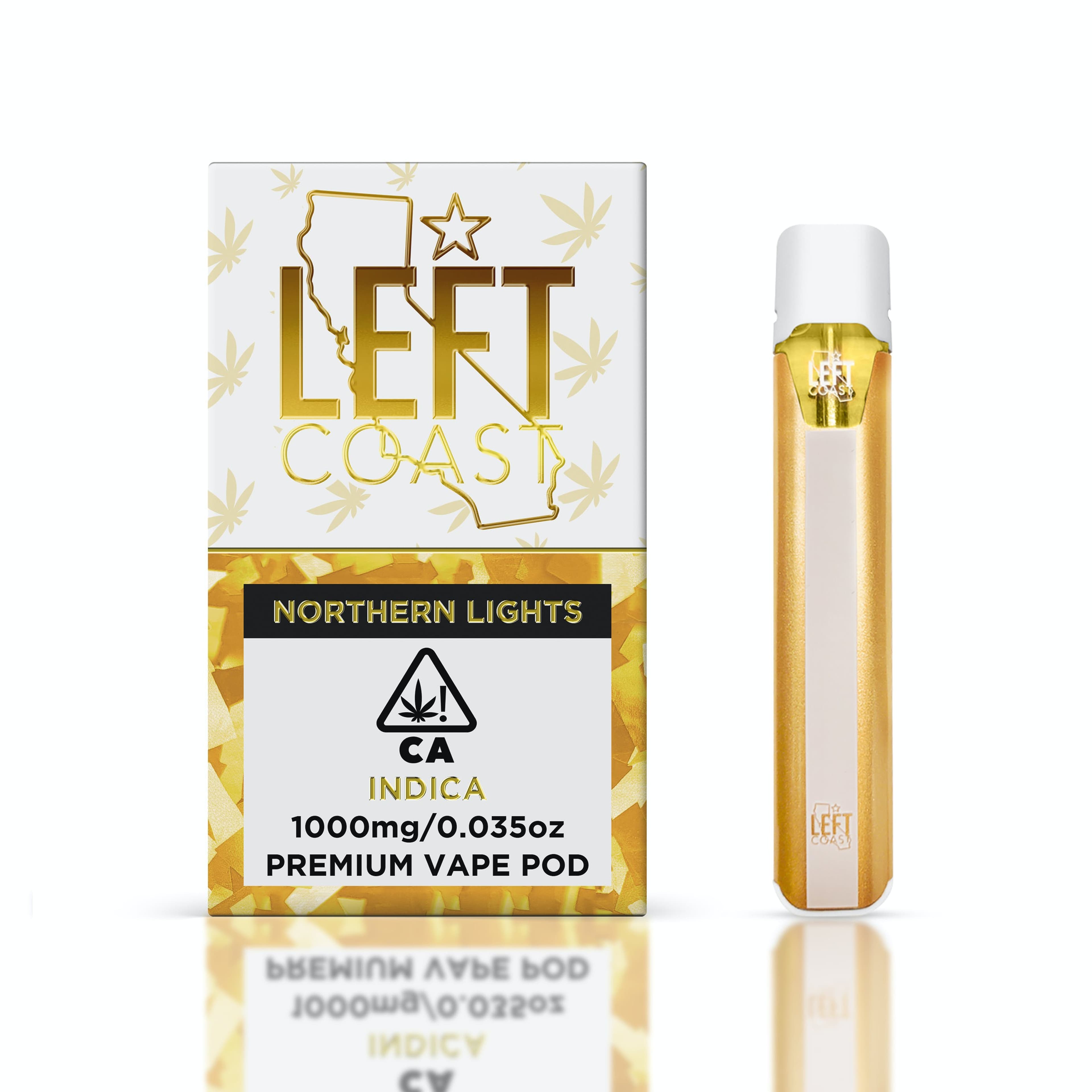 Northern Lights - Pod - LEFT COAST - One Gram - $21.99 - Pods (STIIIZY + PlugPlay + PAX + Left Coast)
