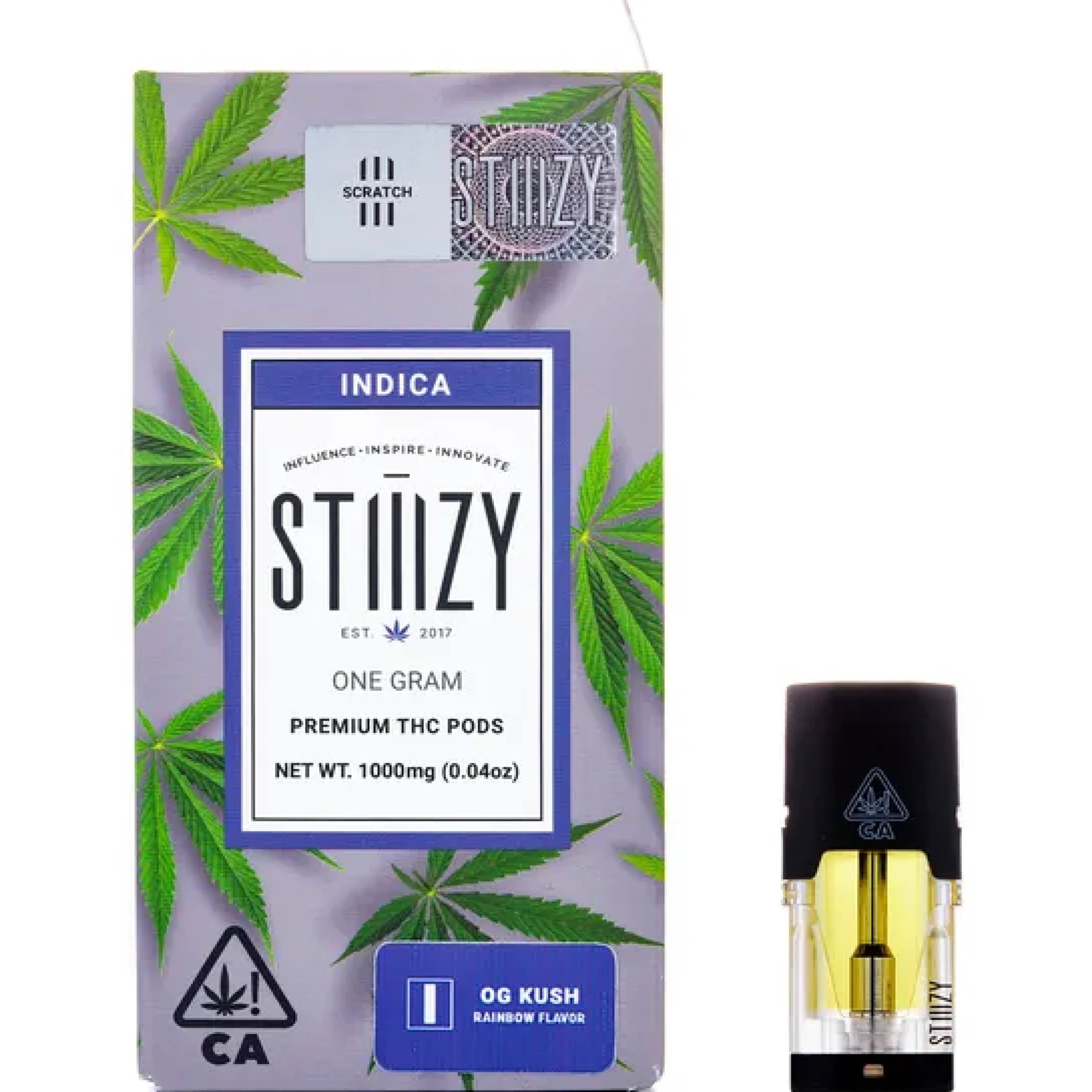 OG Kush - 1G Regular Pod *SPECIAL PRICING**B2G1 EVERYDAY* - STIIIZY - OG Kush (I) - $21.50 - Cartridges